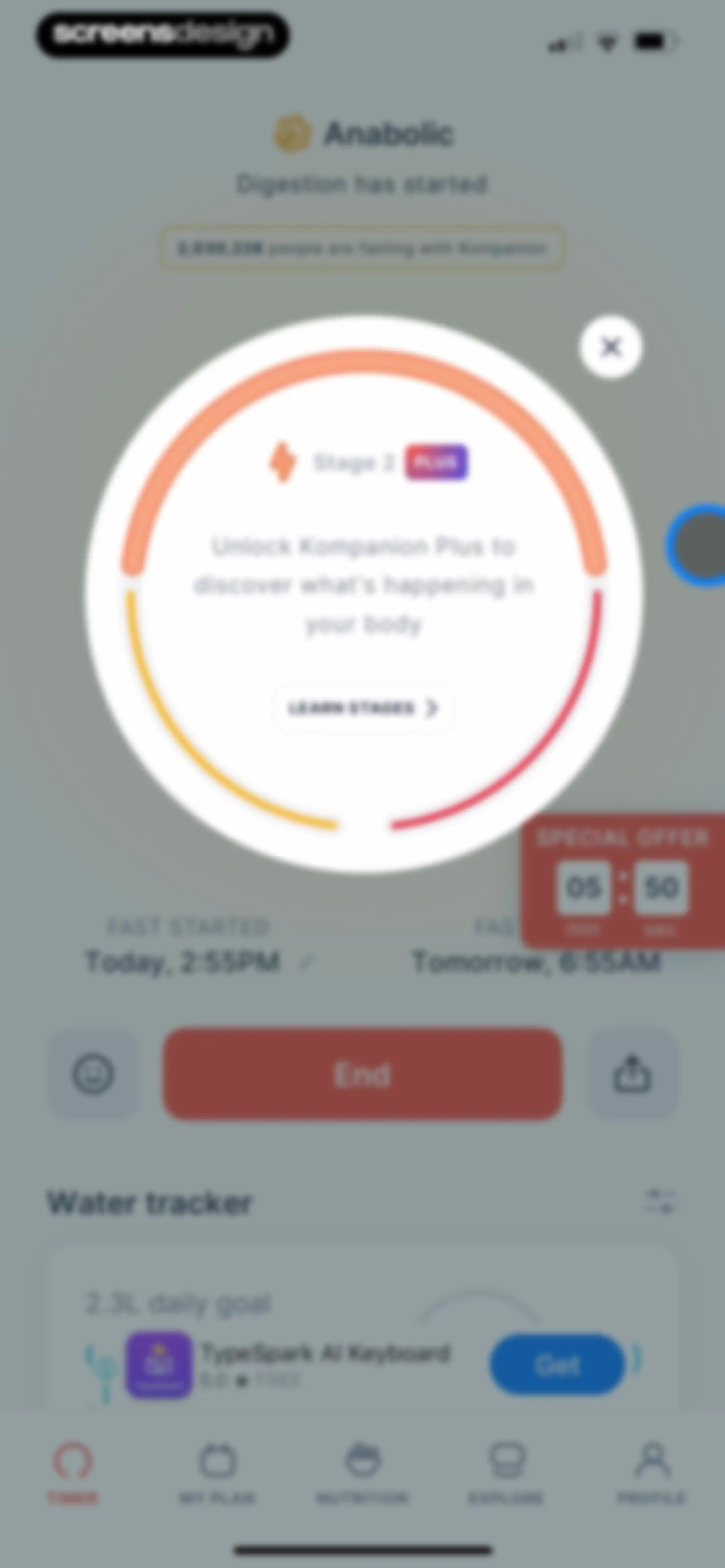 Kompanion: Weight Loss Plan screen 154