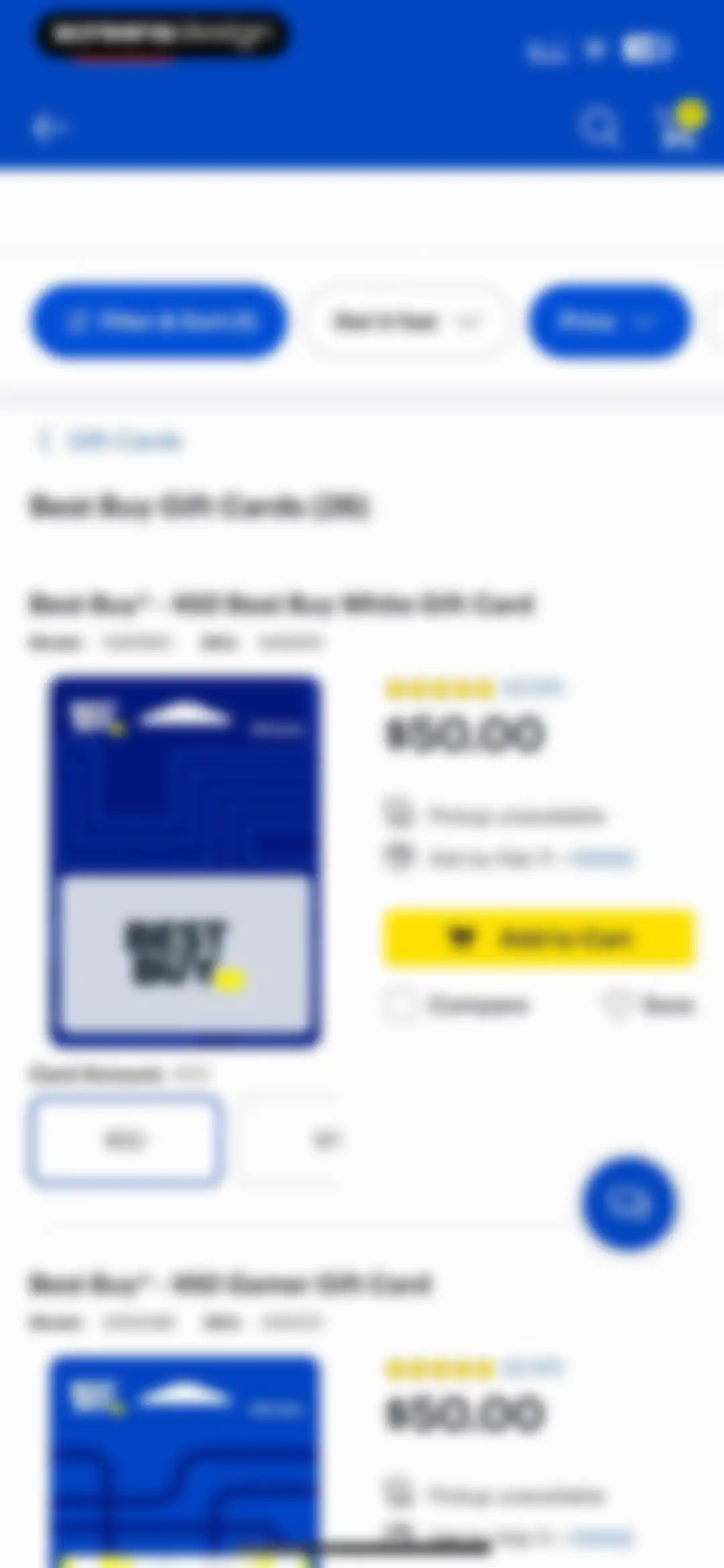 Best Buy: Tech Deals & Savings screen 86