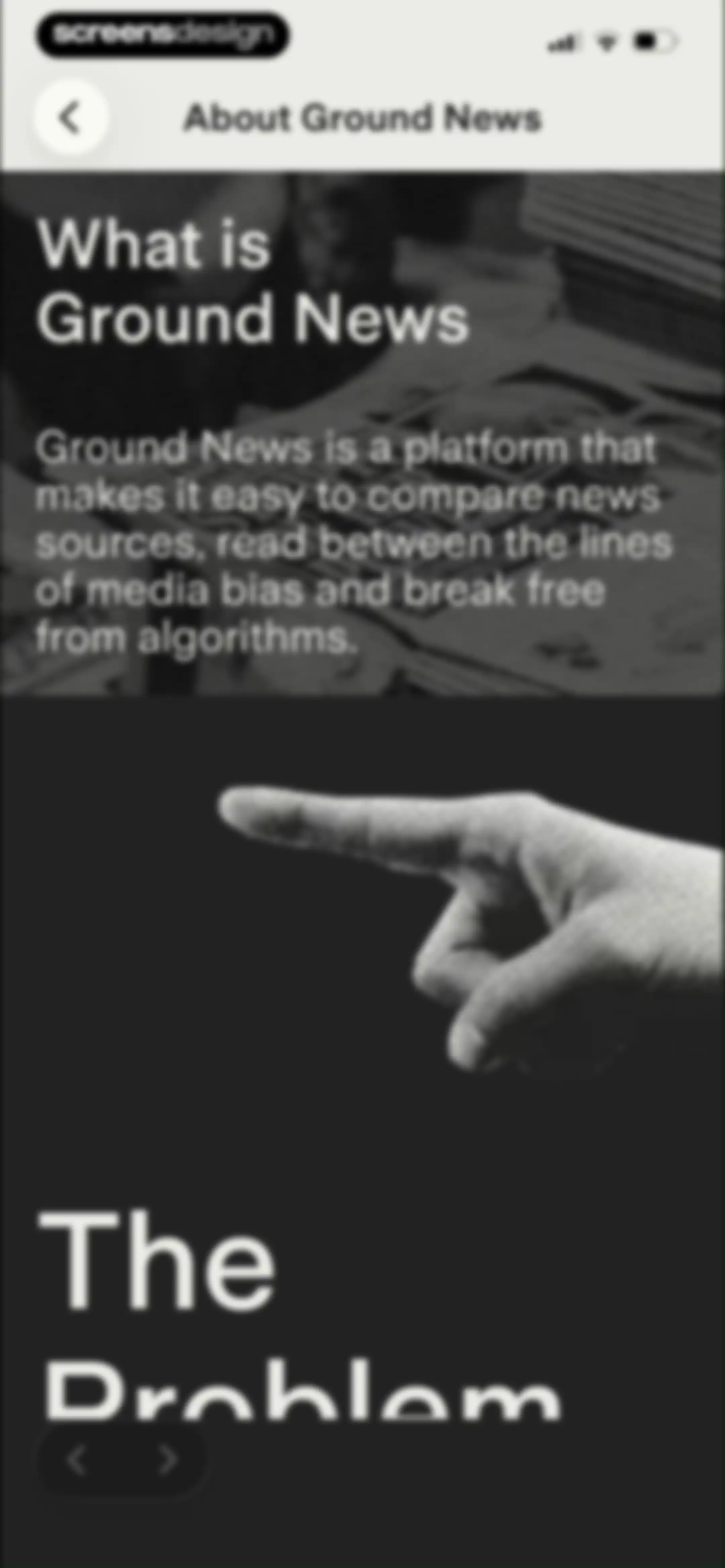 Ground News screen 89