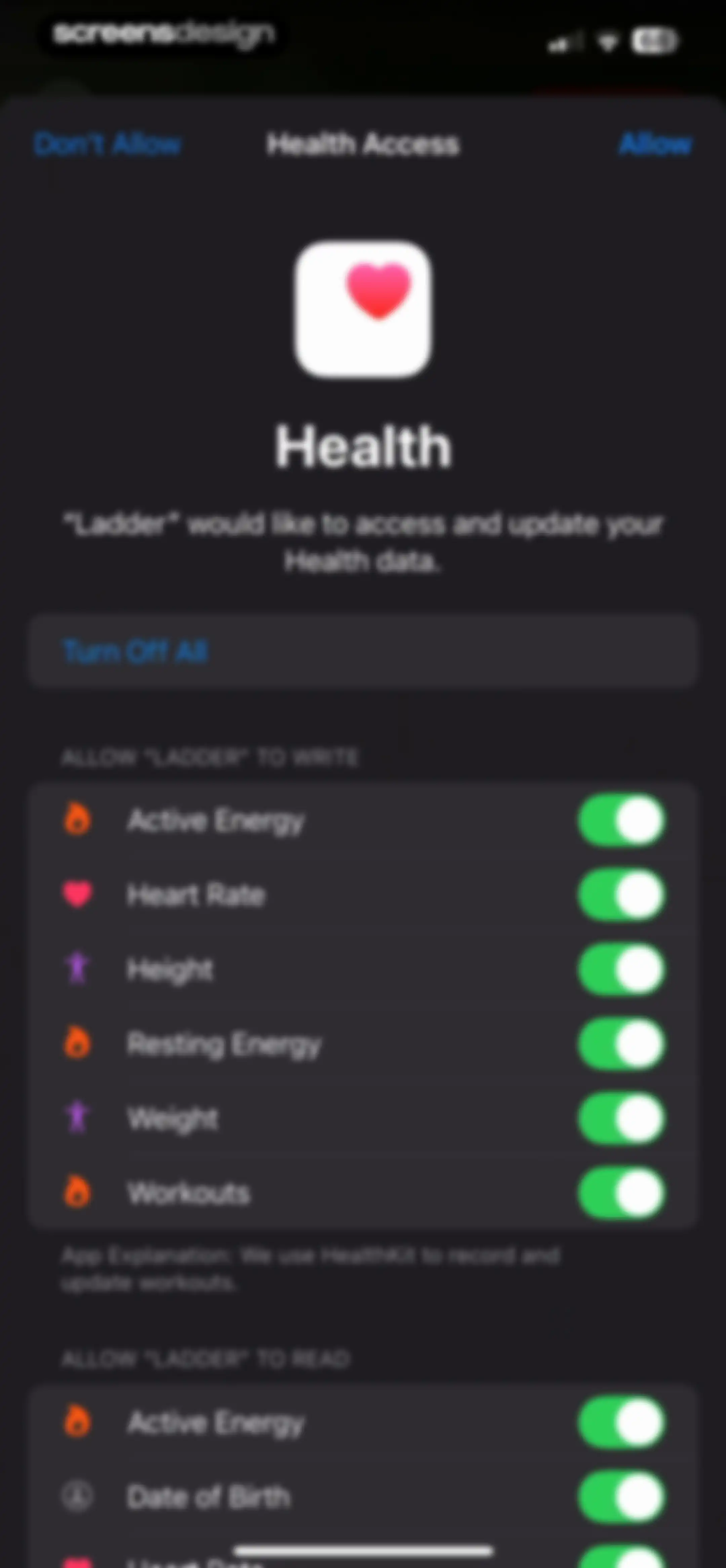 LADDER Strength Training Plans screen 34