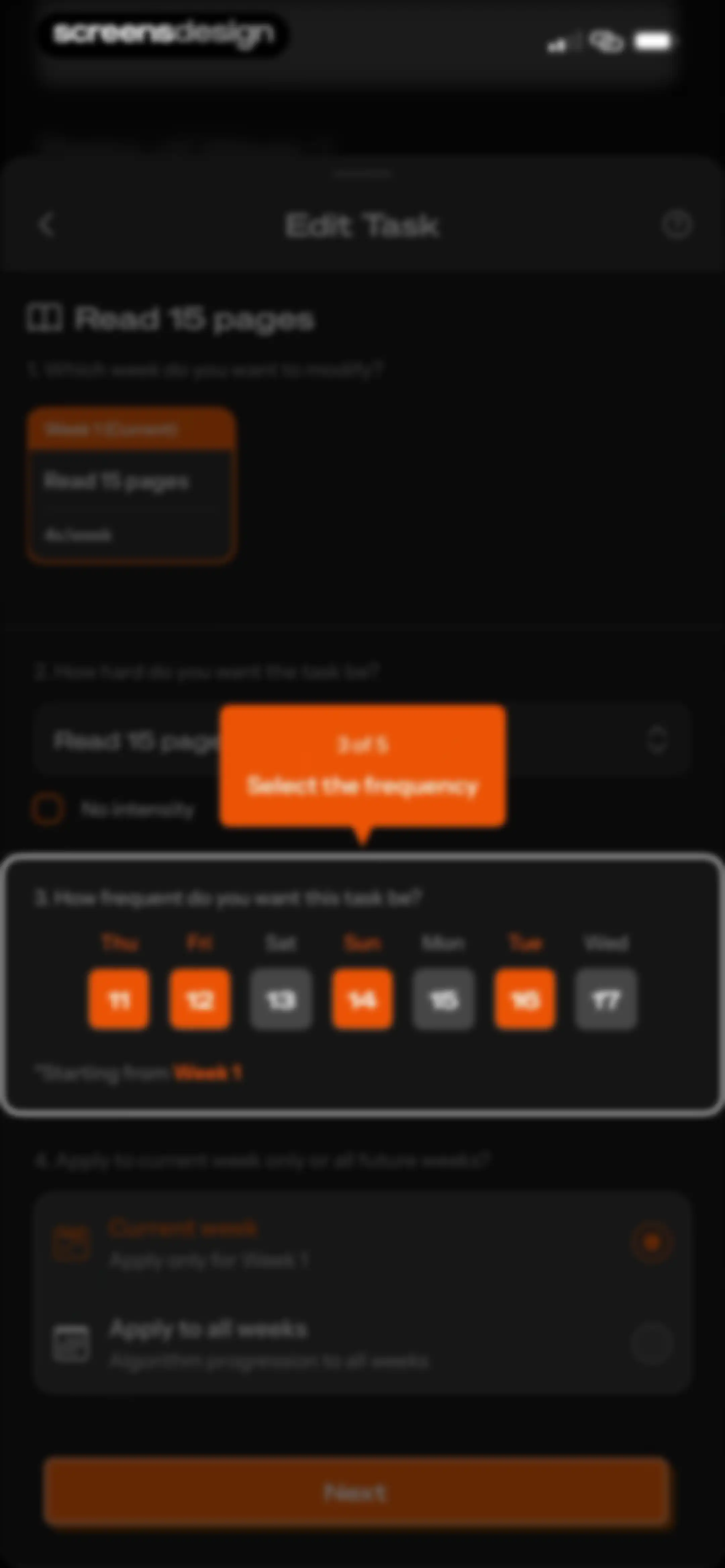 Life Reset: 66 Day Habit screen 82