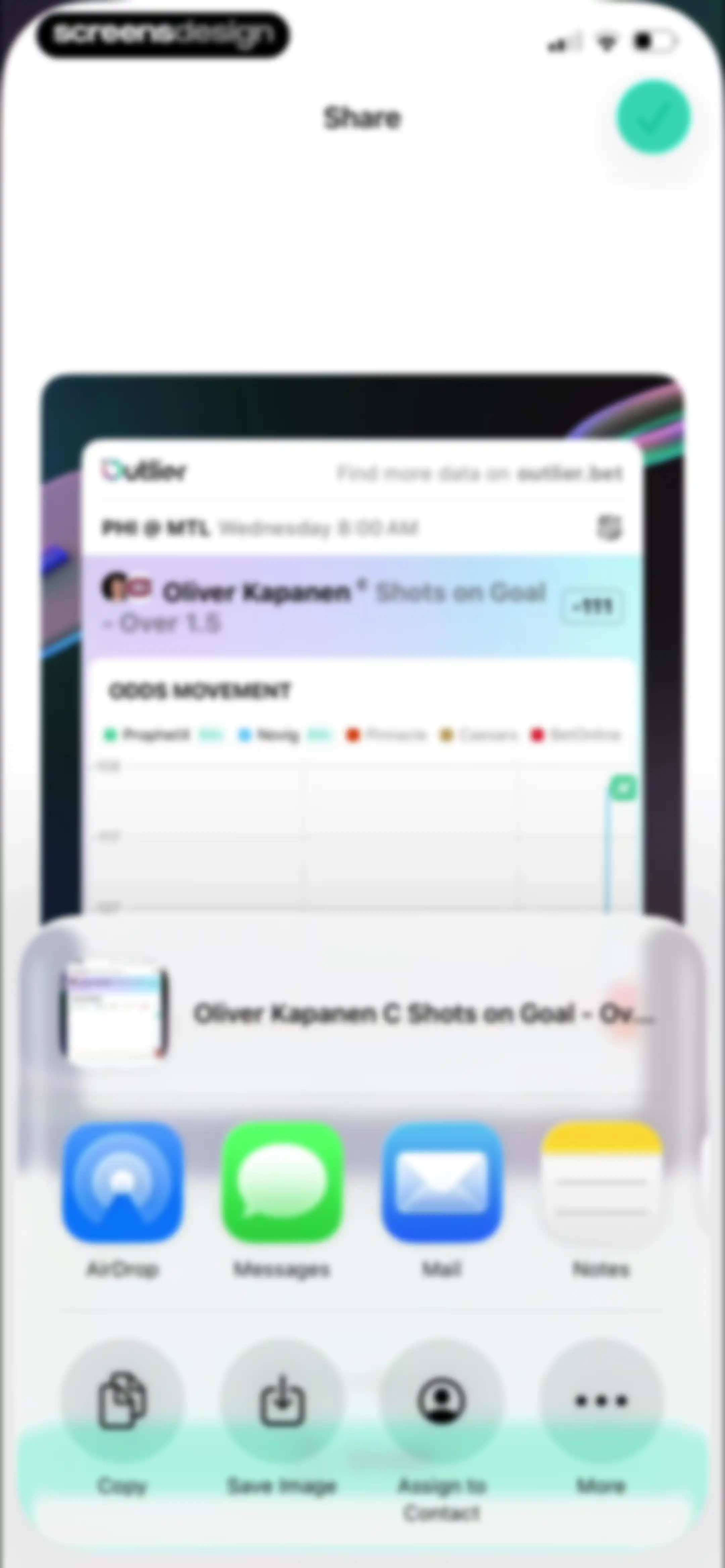 Outlier: Smart Sports Betting screen 85