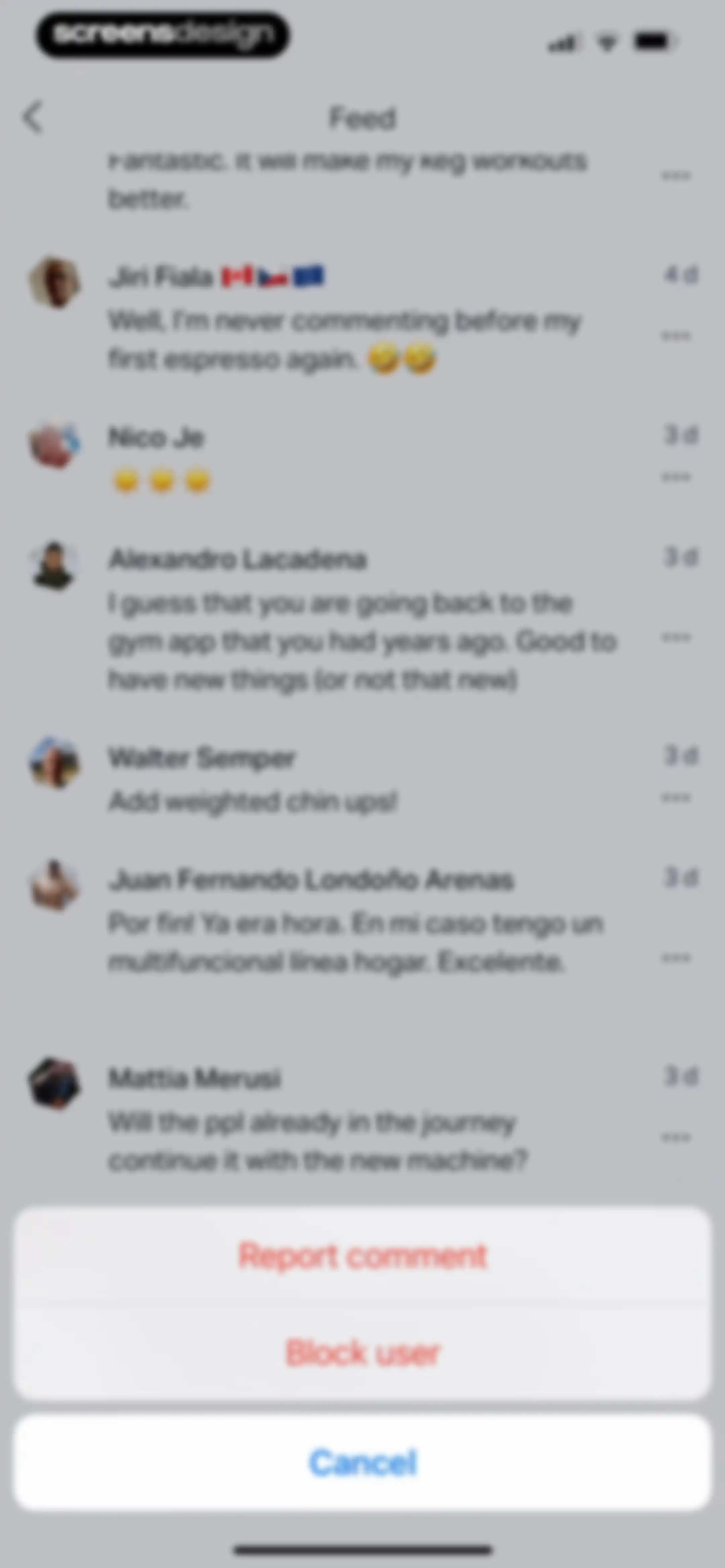 Freeletics: Workouts & Fitness screen 118