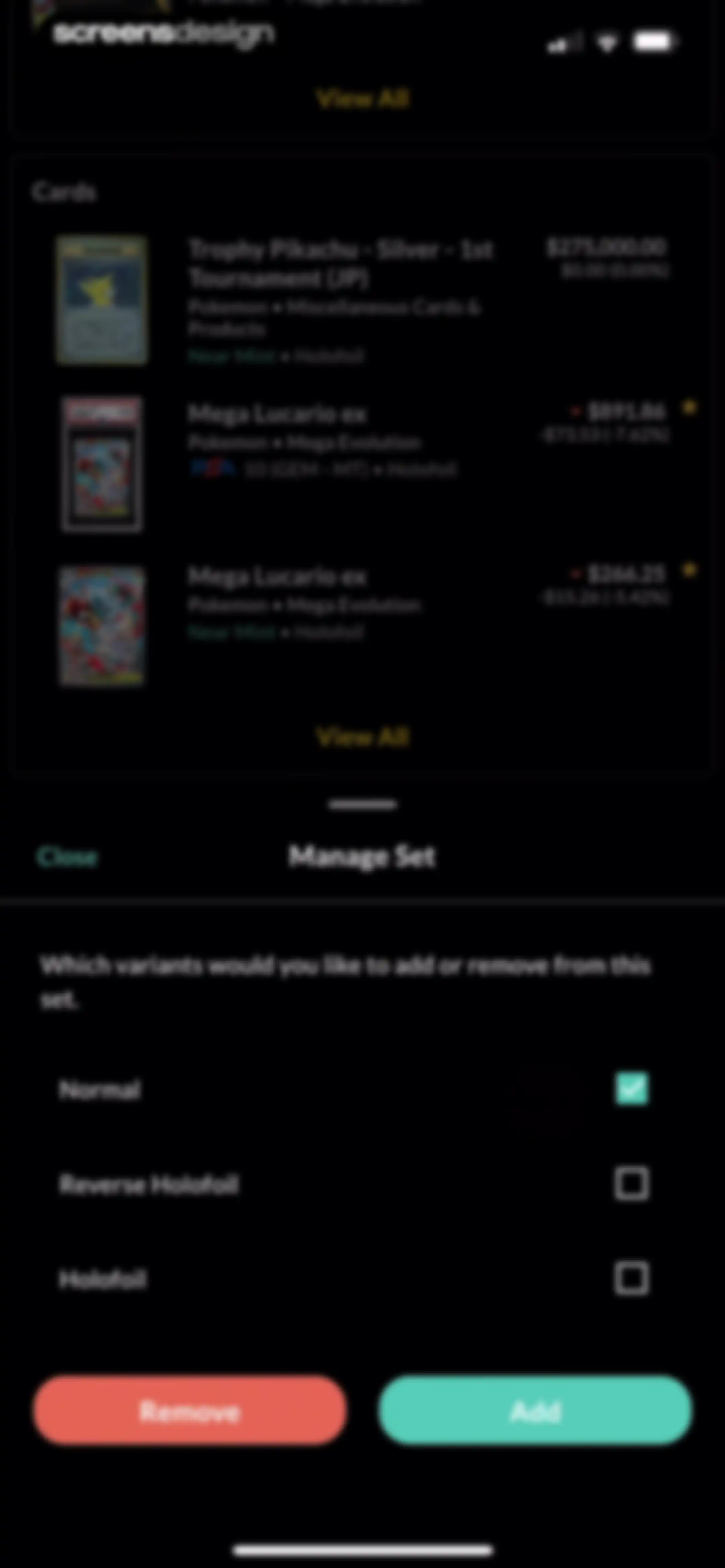 Collectr - TCG Collector App screen 67