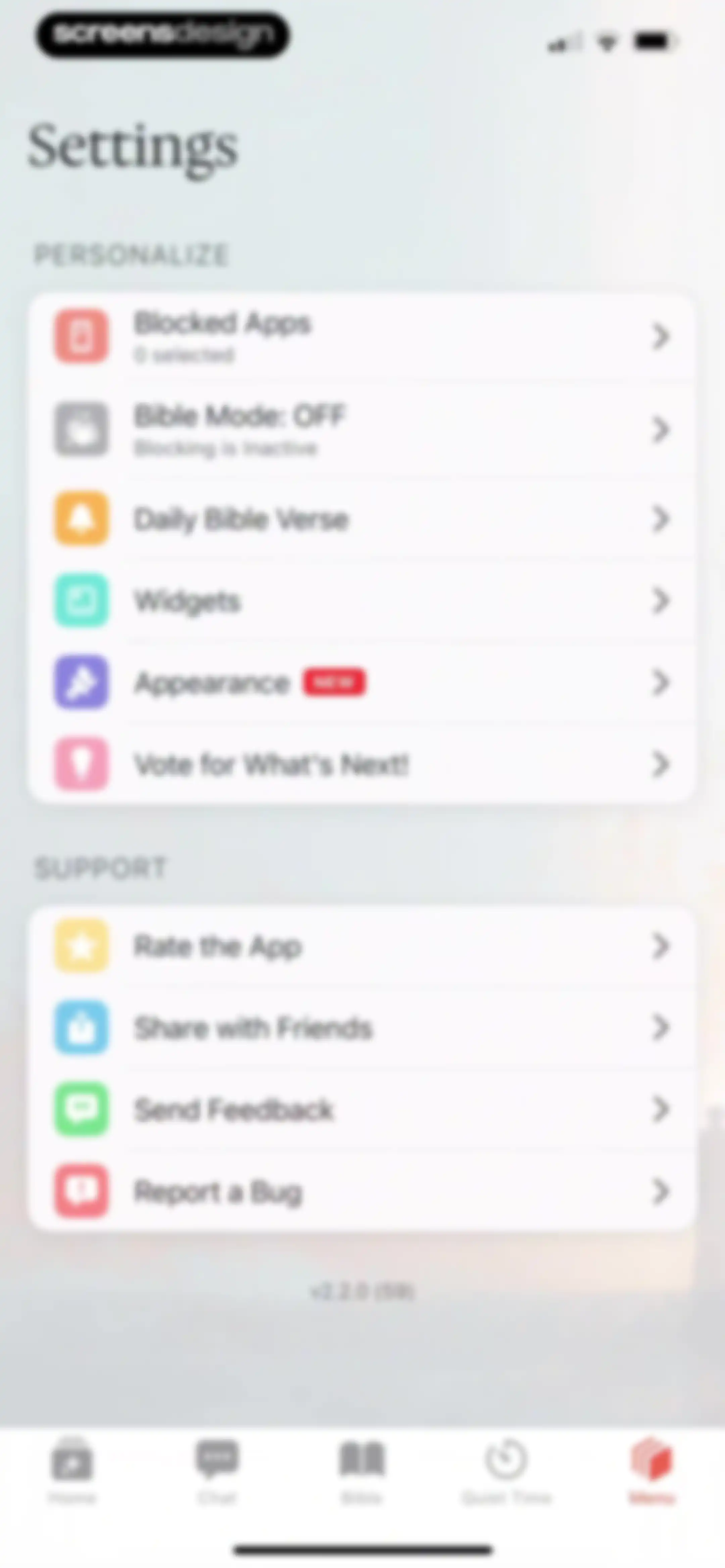 Bible Mode: Reduce Screen Time screen 112