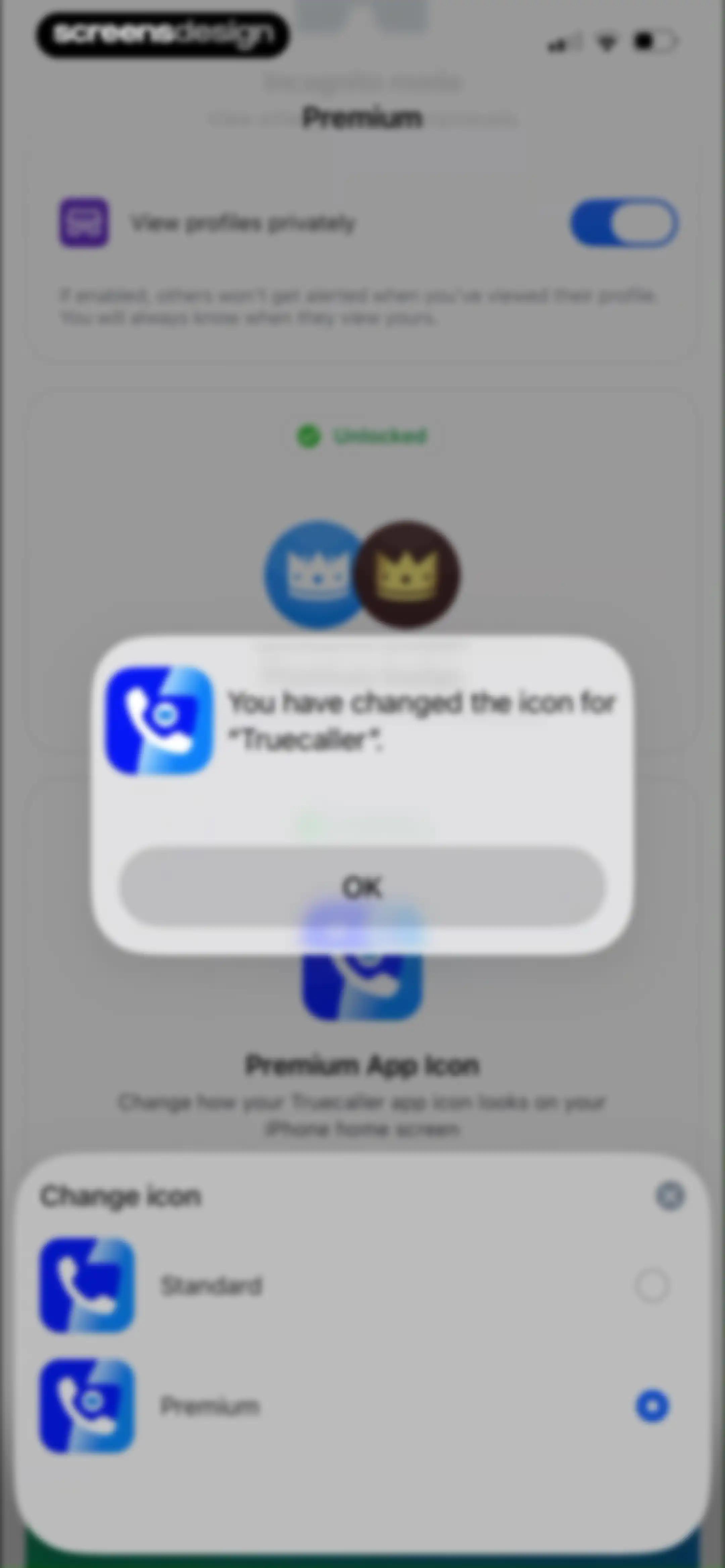 Truecaller: Premium Caller ID screen 91