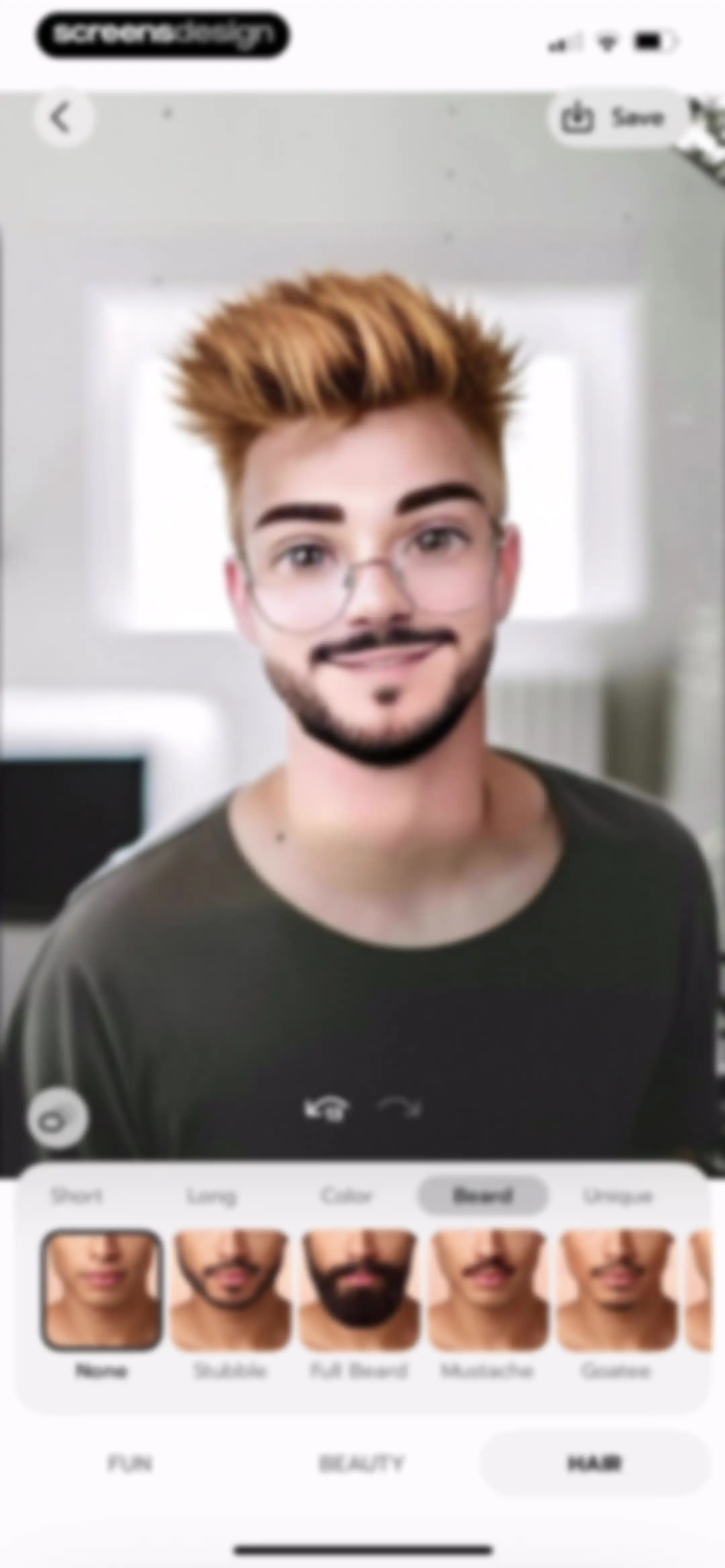 FaceLab: Face Age, Hair Filter screen 35
