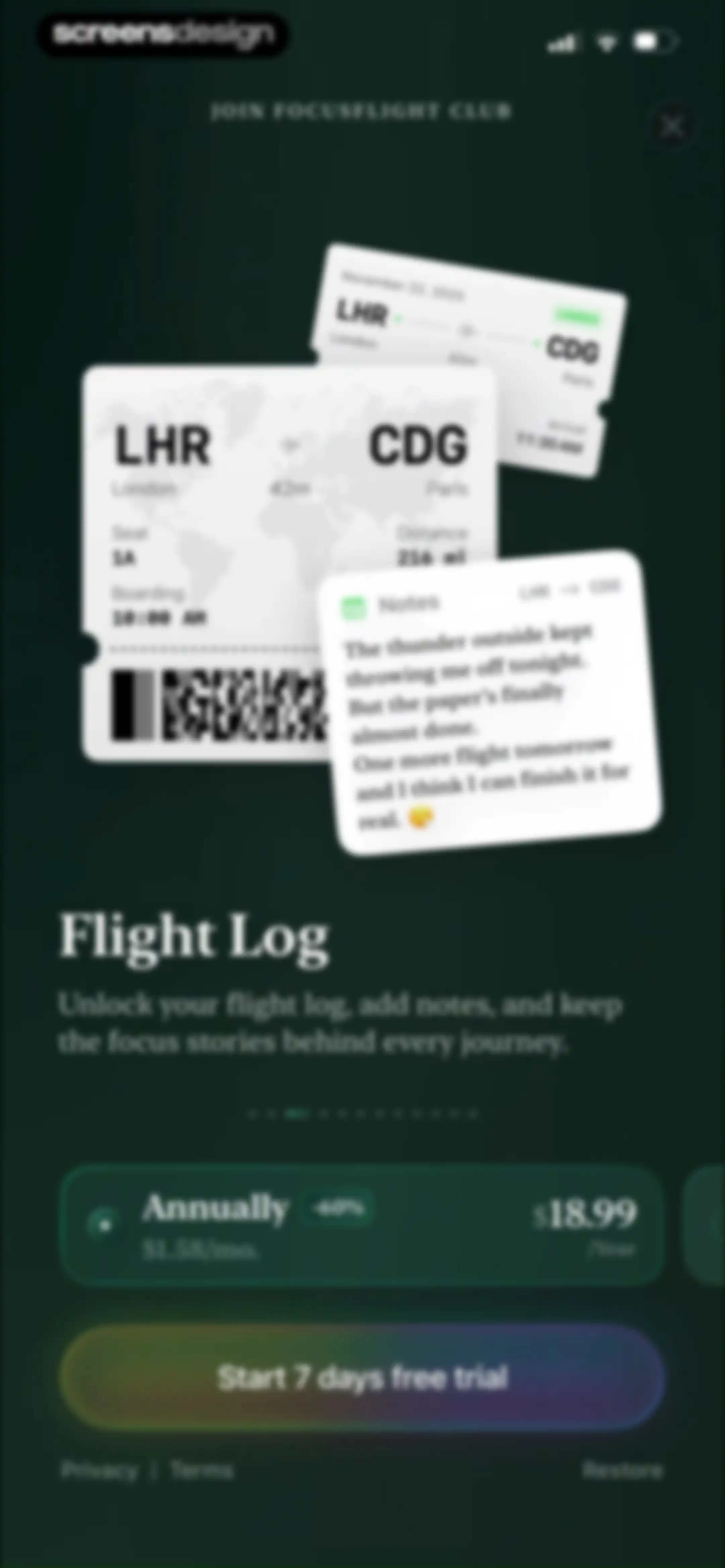 FocusFlight - Deepfocus Timer screen 27