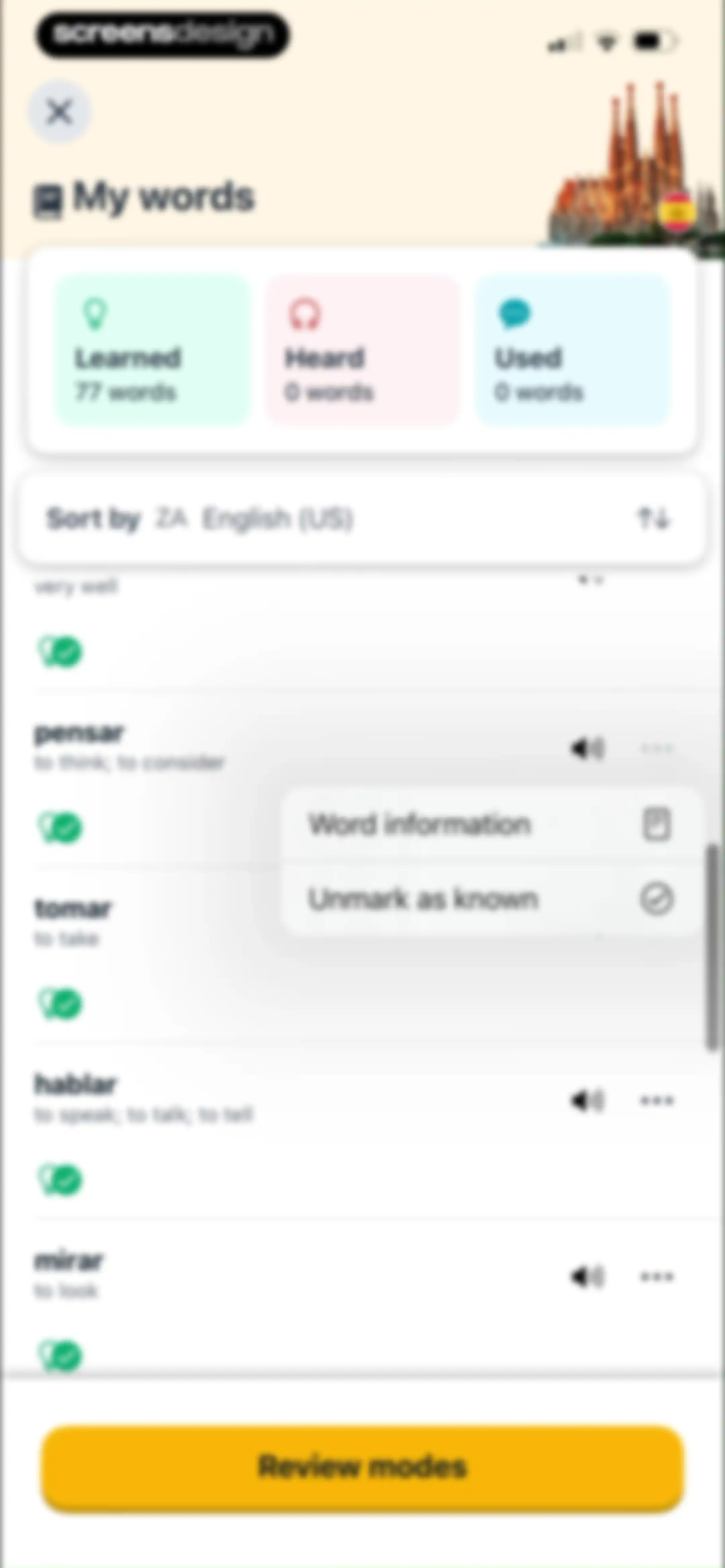 Memrise Easy Language Learning screen 61