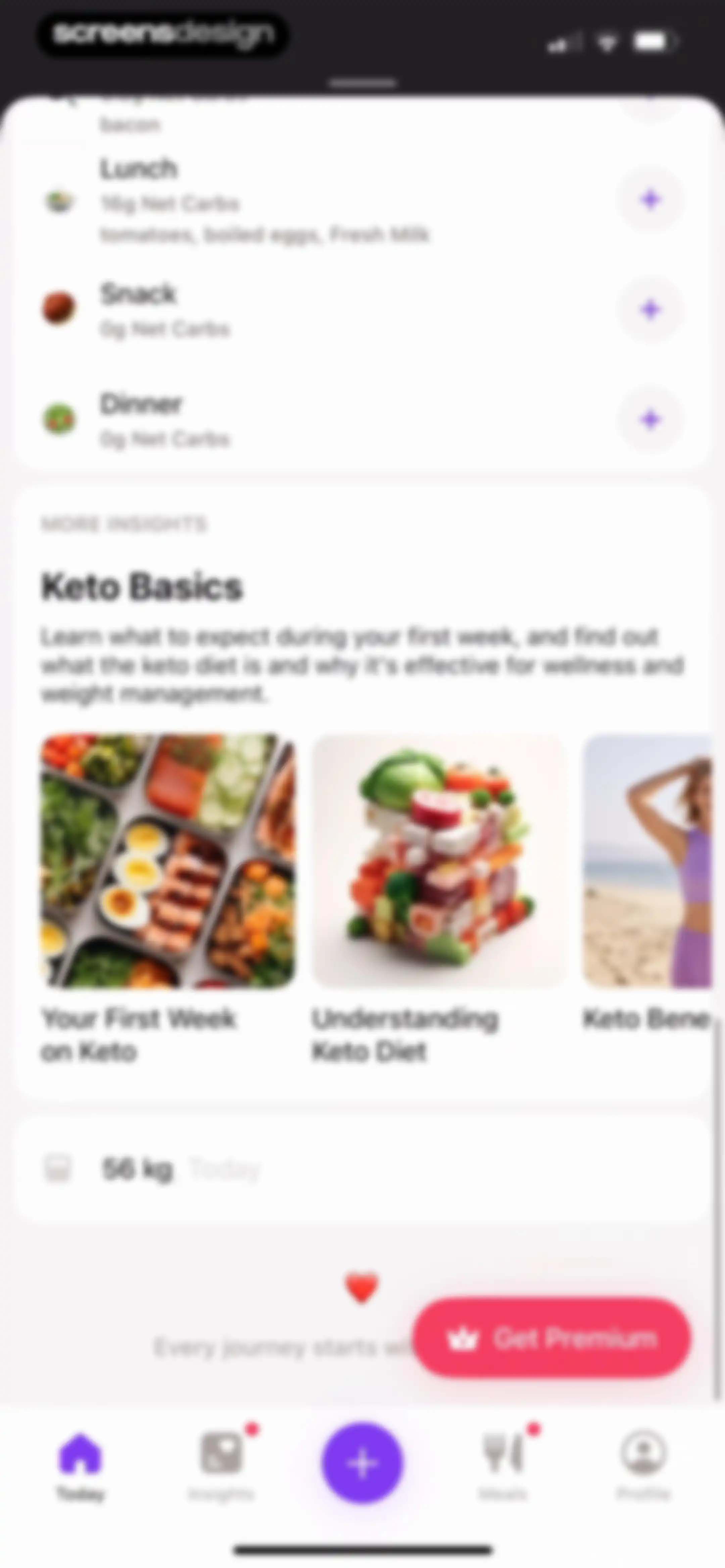 Keto Diet App － Carb Tracker screen 115