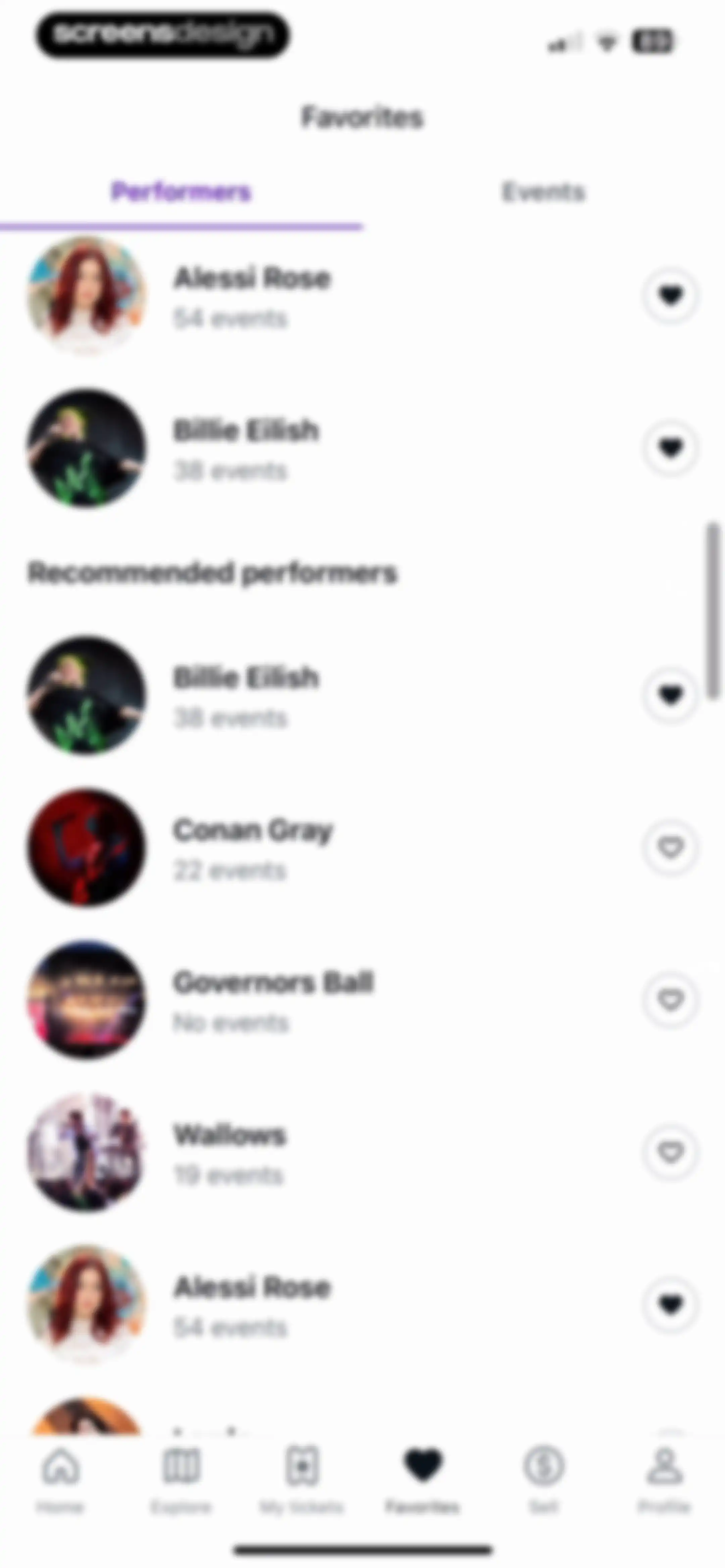 StubHub: Event Tickets screen 72