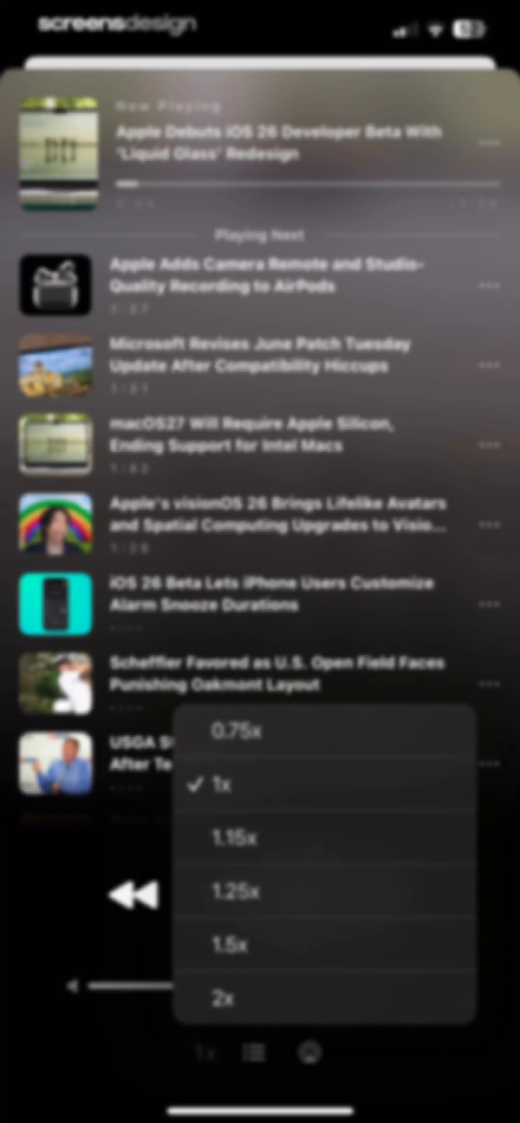 Particle: Personalized News screen 63