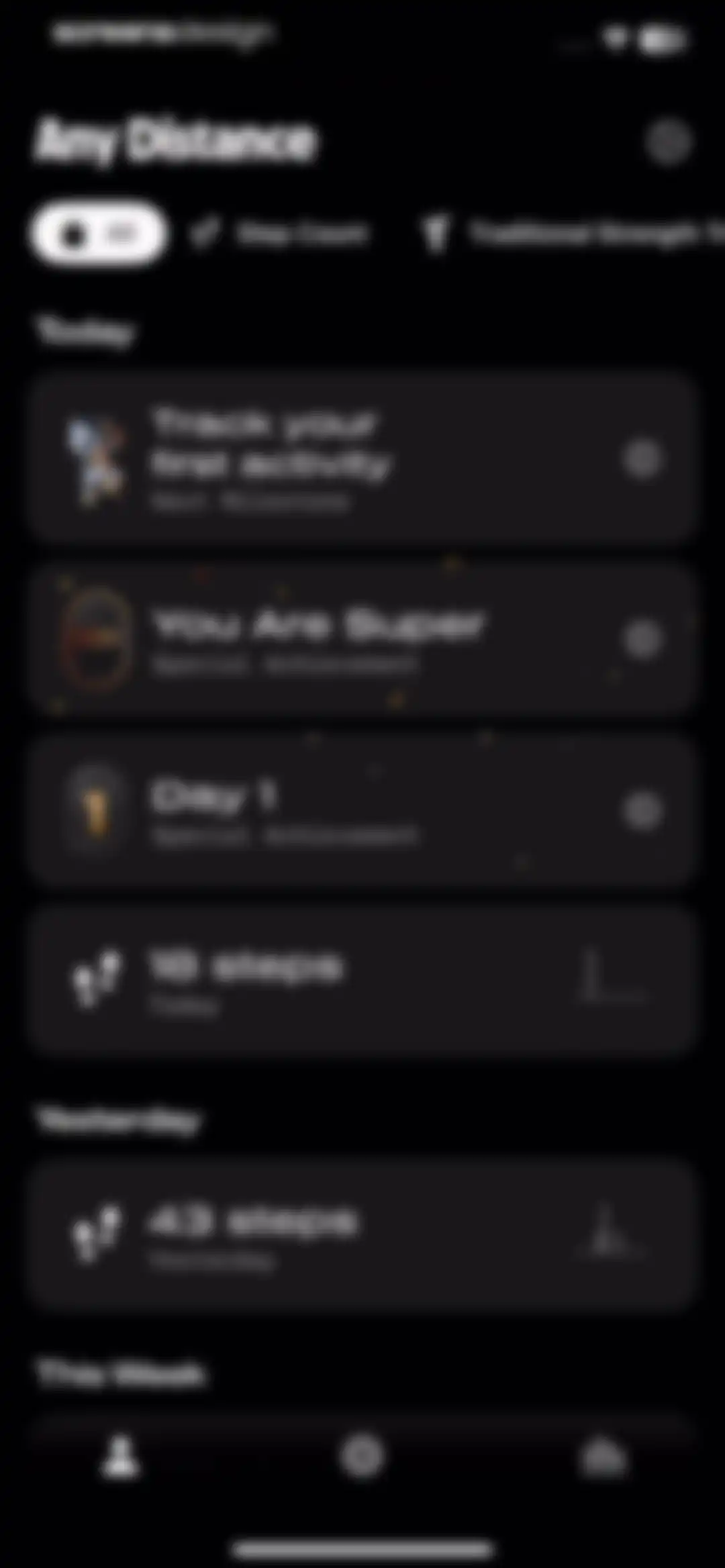 Any Distance Running Tracker screen 26
