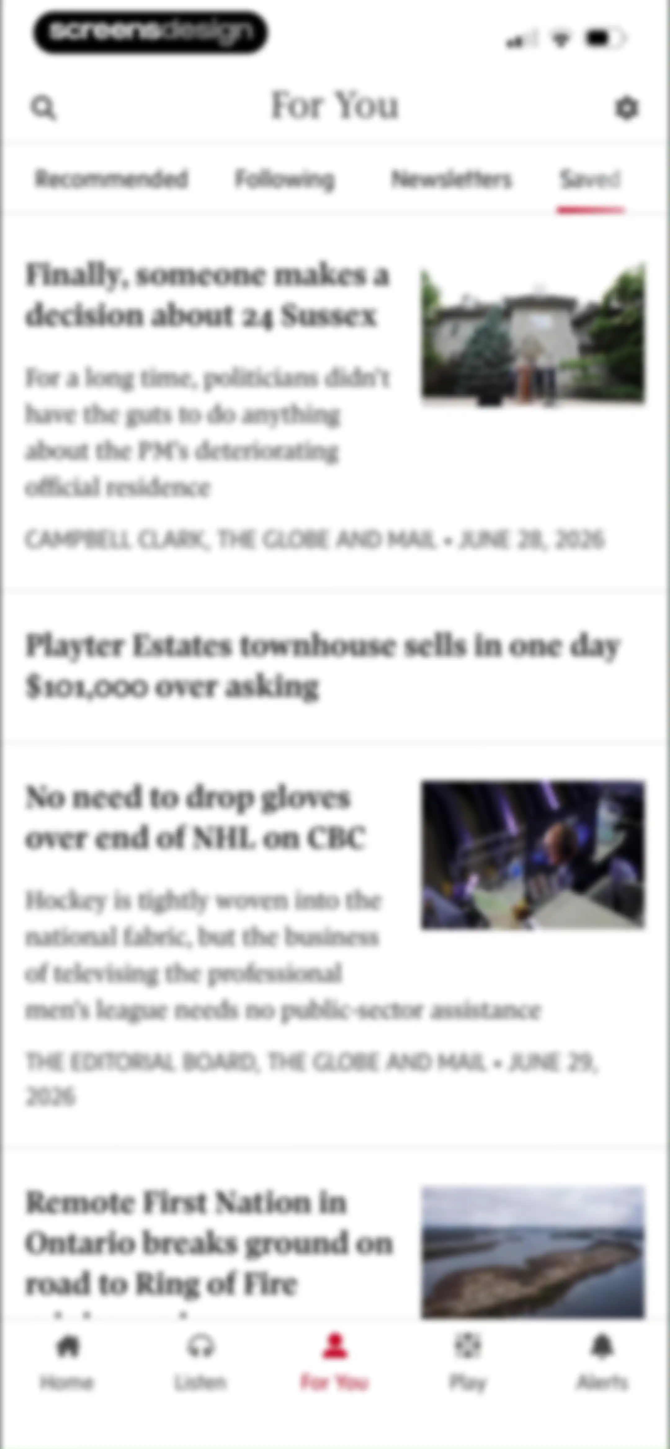 The Globe and Mail screen 89