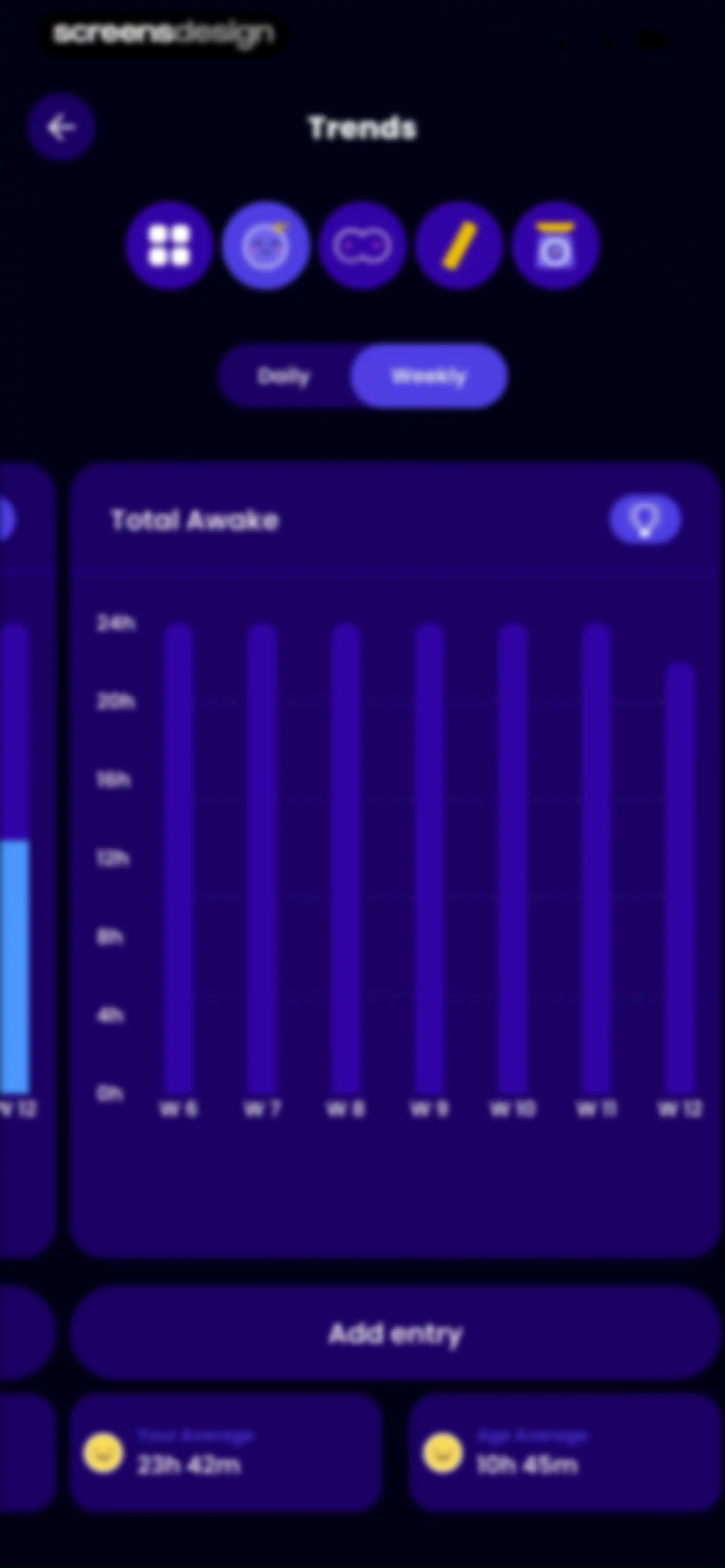 Happy Baby - Sleep & Tracker screen 59