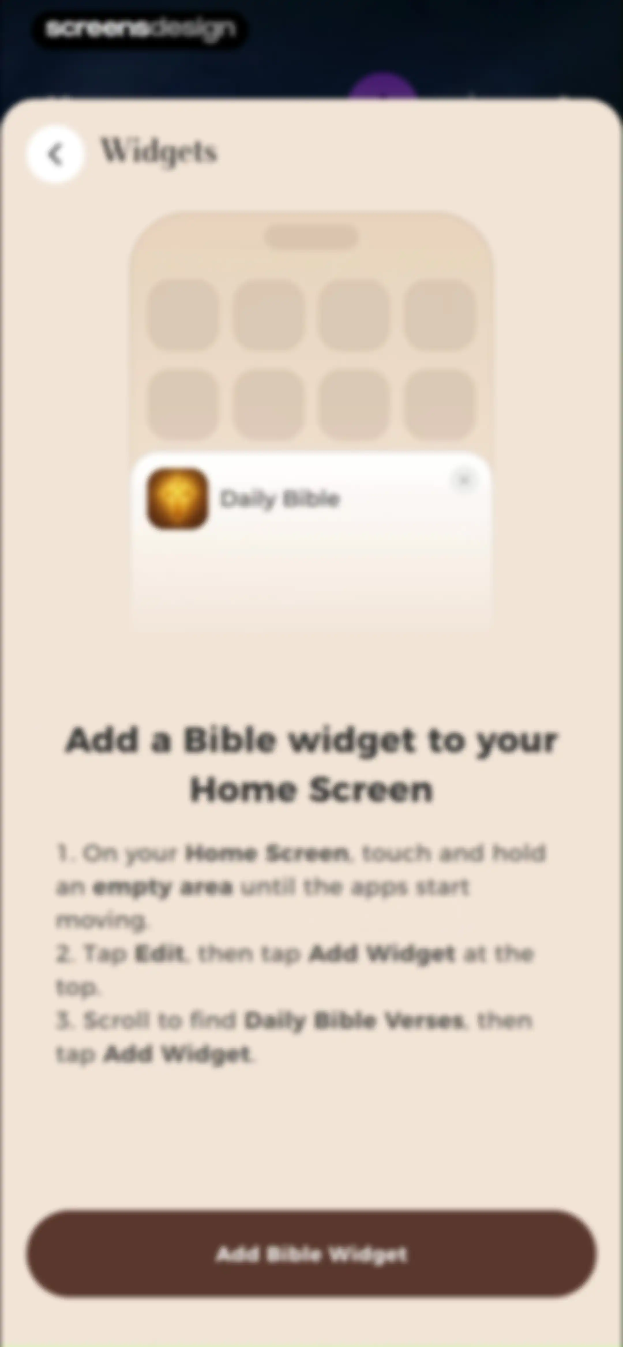BibleCare:Verses,Prayers&Chat screen 67