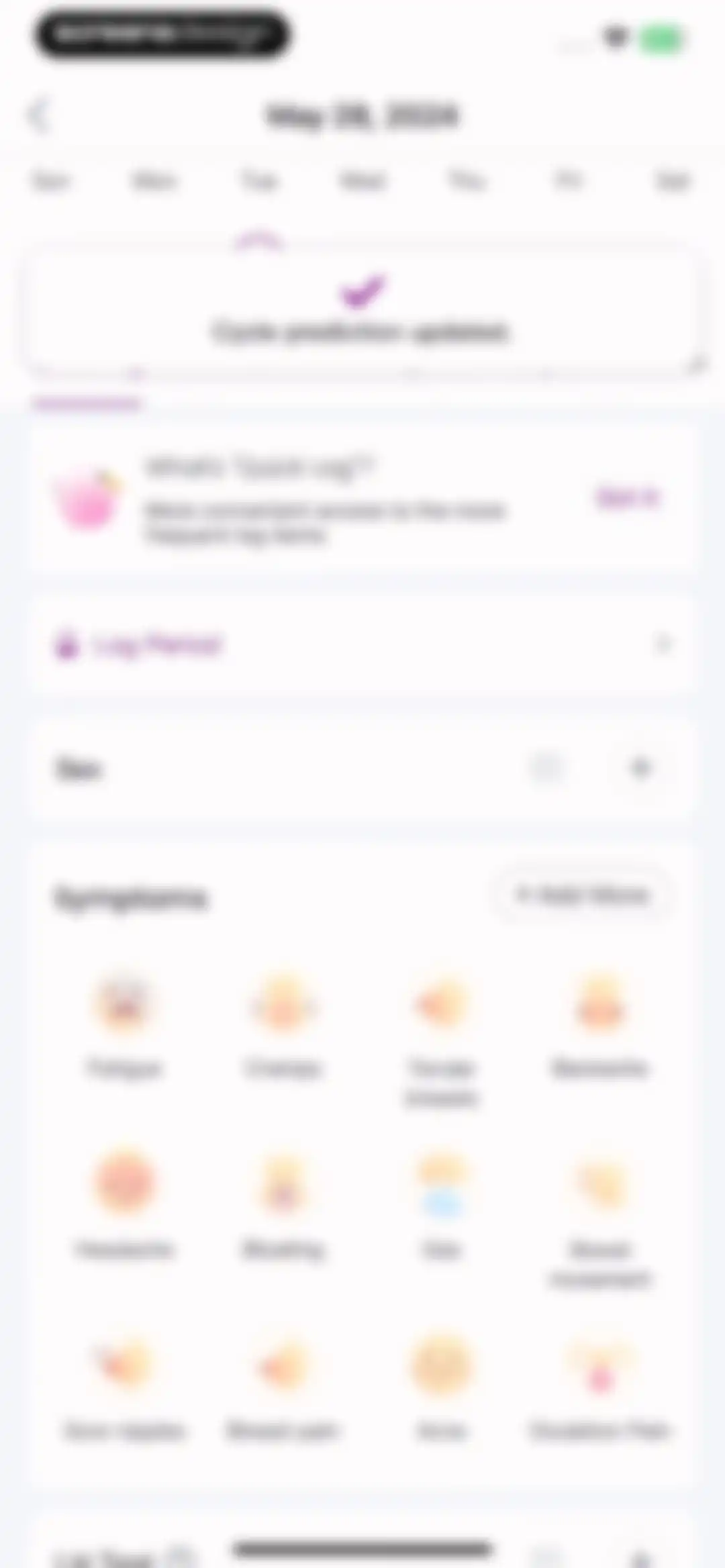 Femometer Fertility Tracker screen 20
