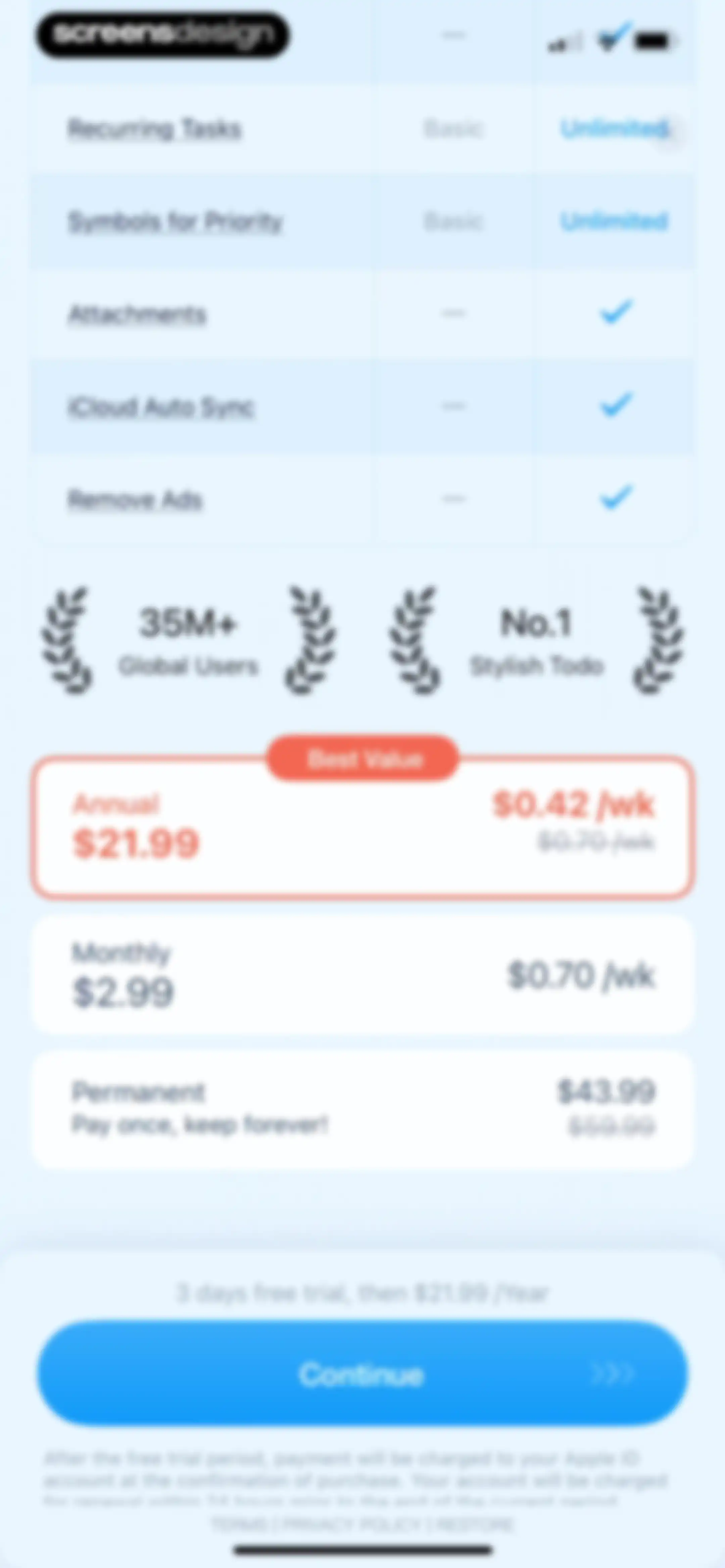 Todo List & Reminder - Todoery screen 7