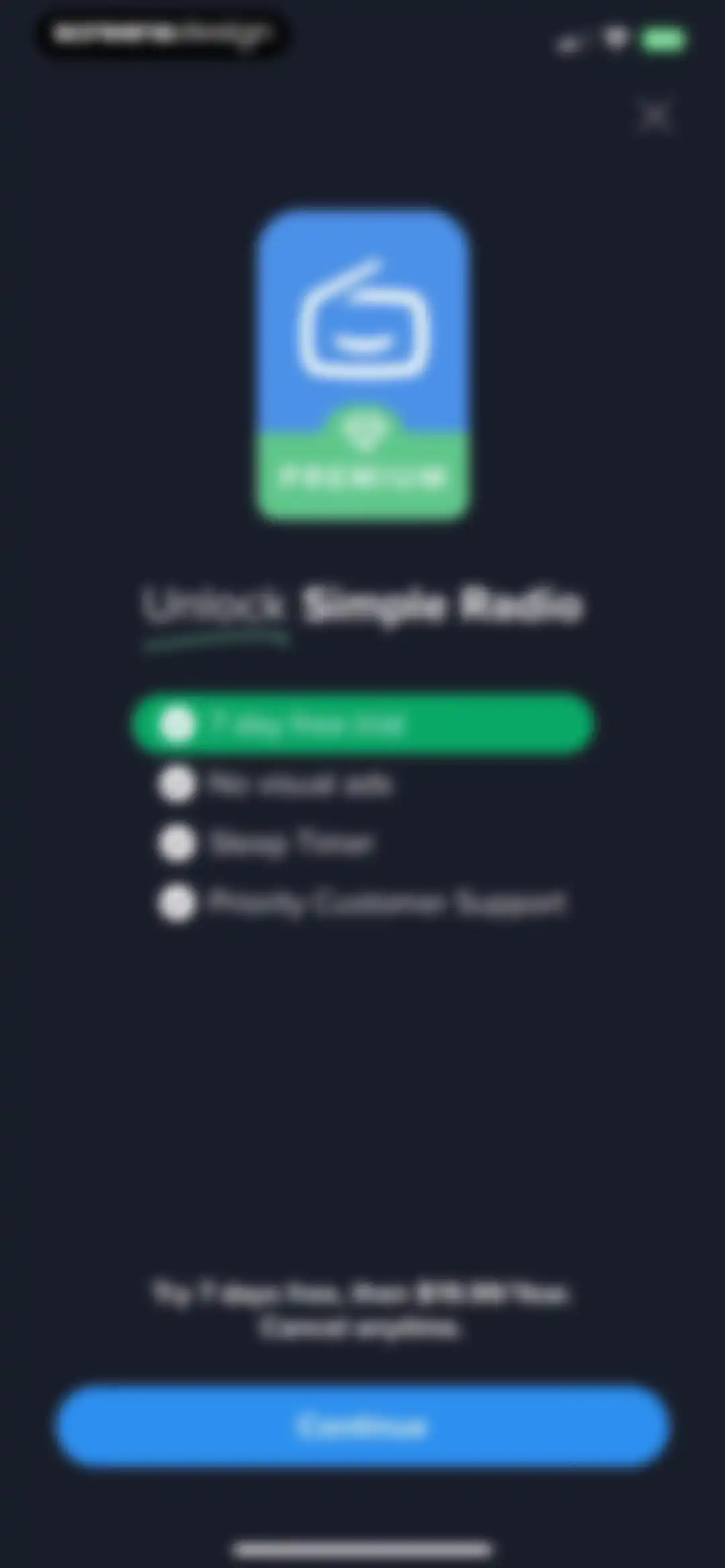 Simple Radio - FM AM Stations screen 2