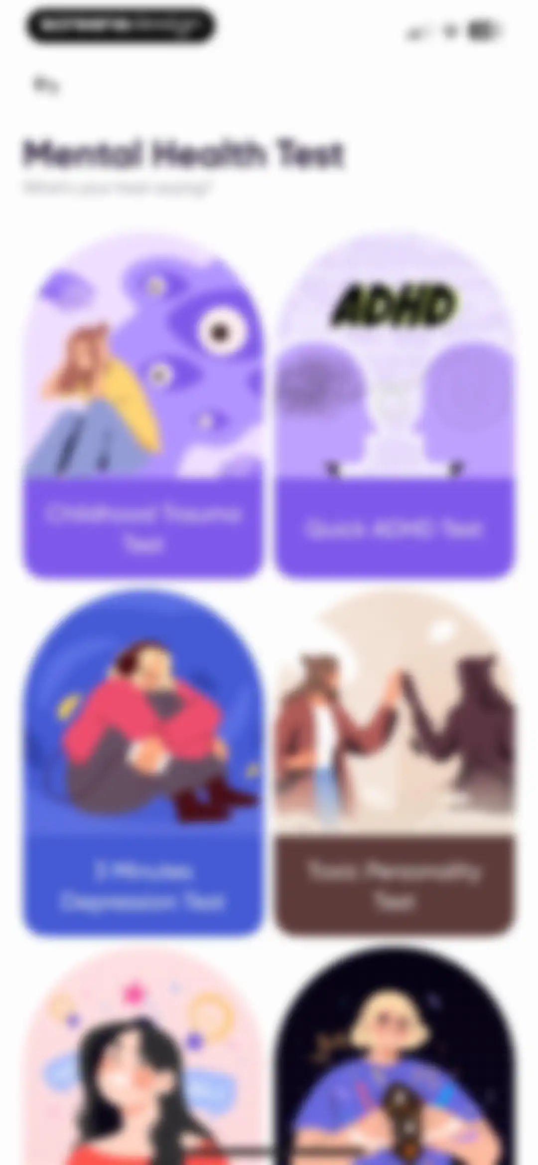 Me+ Lifestyle Routine screen 124