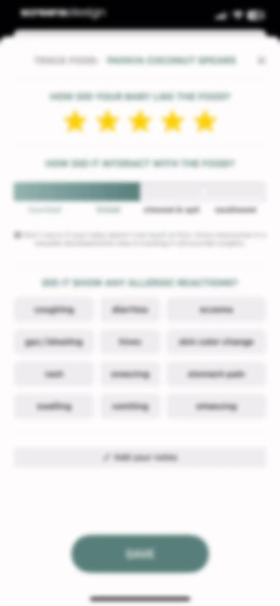 Baby Led Weaning App - BLW screen 9