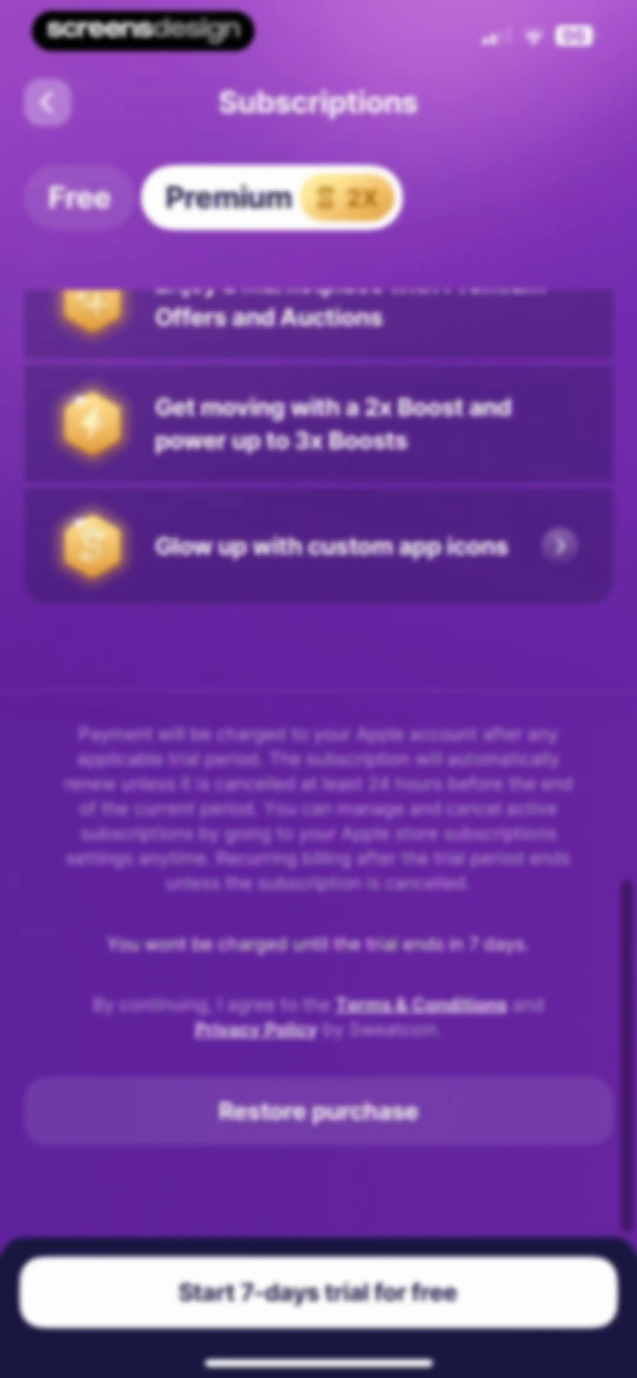 Sweatcoin Walking Step Counter screen 43