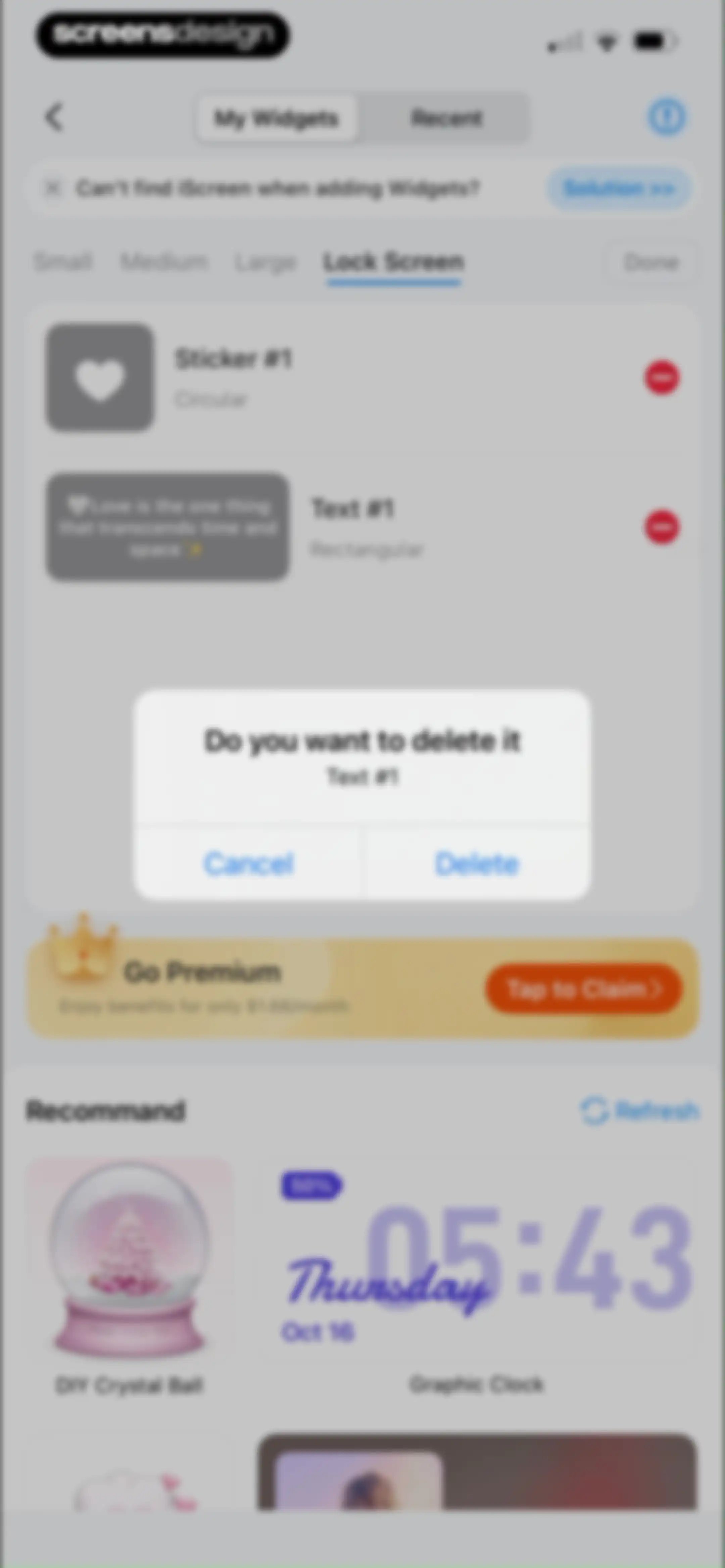 iScreen - Widgets & Wallpaper screen 104