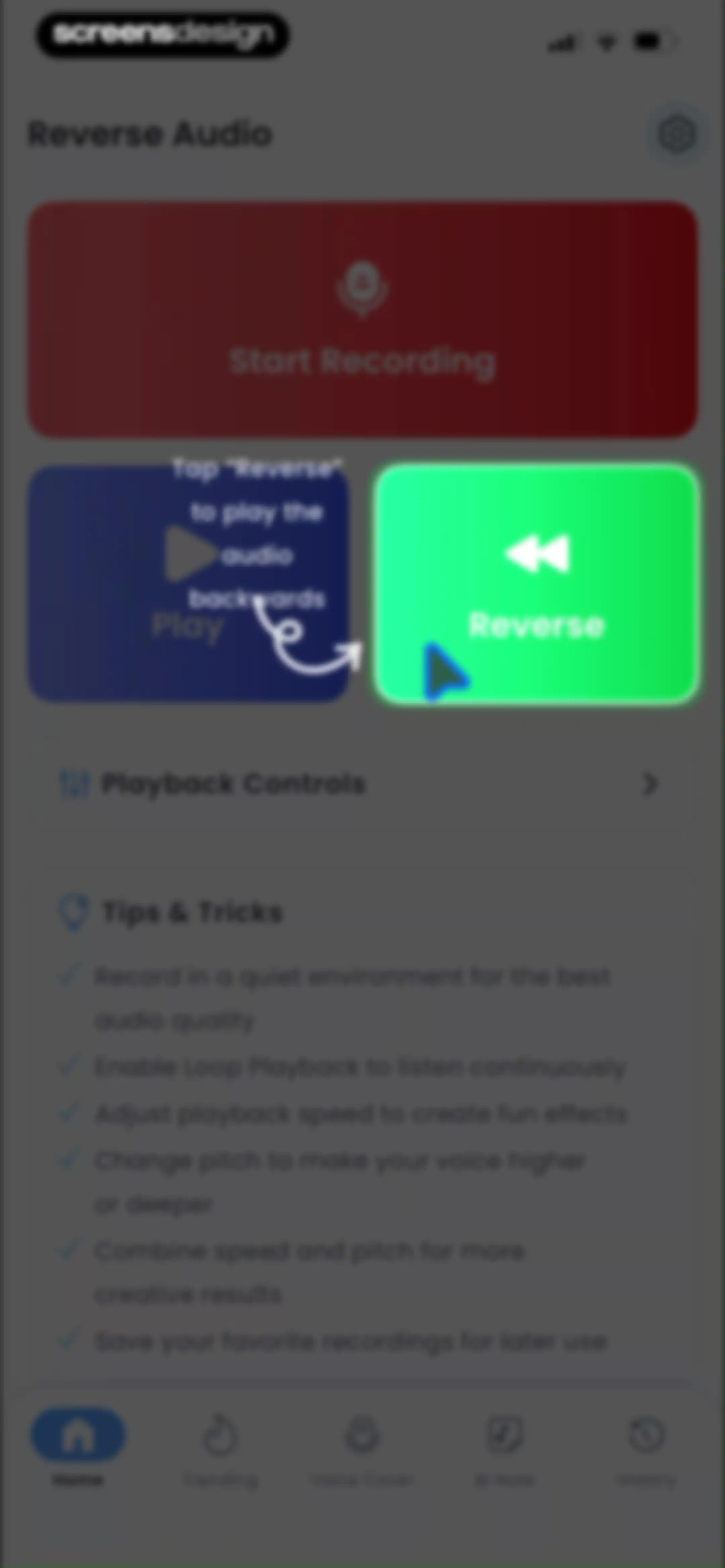 Reverse Audio: Sing Challenge screen 16
