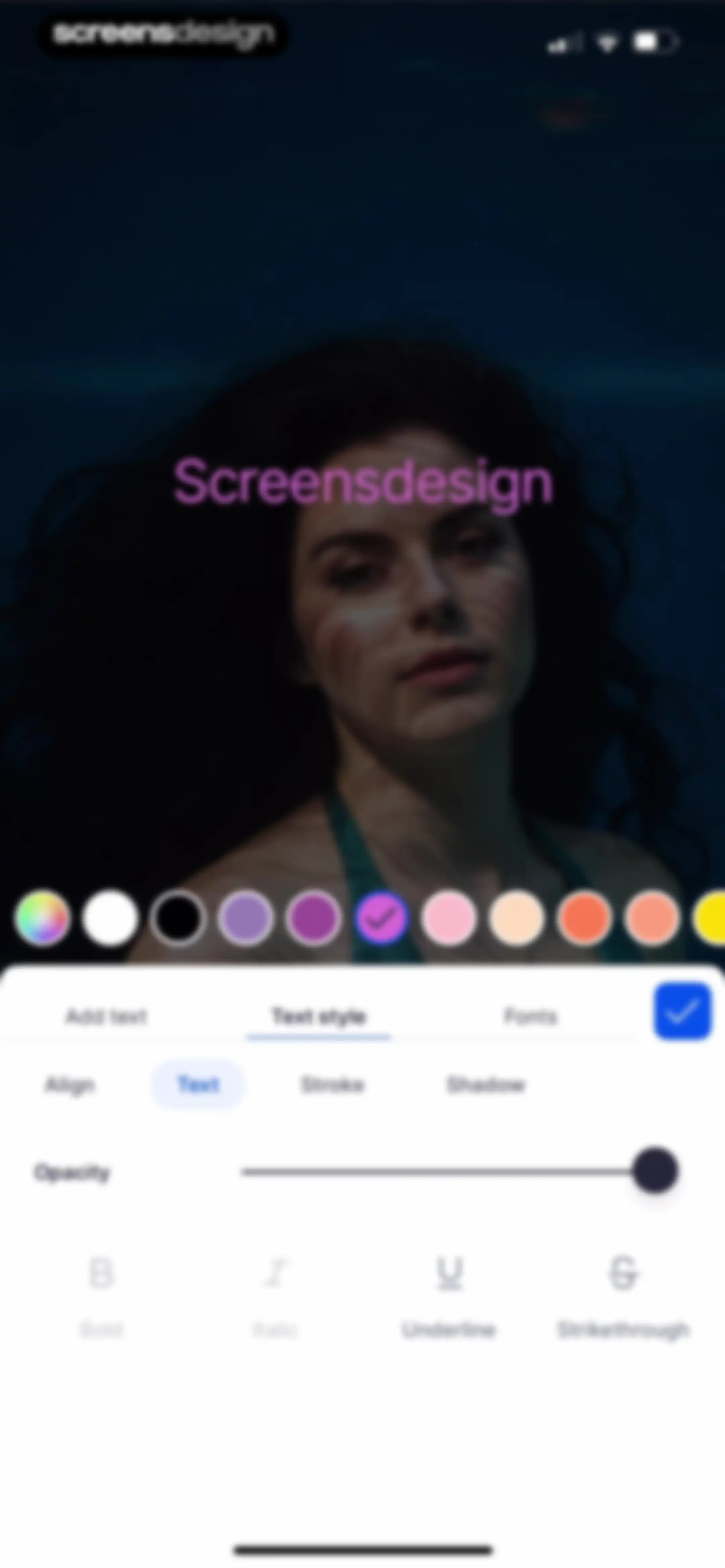 SnapEdit: Photo Editor AI screen 88