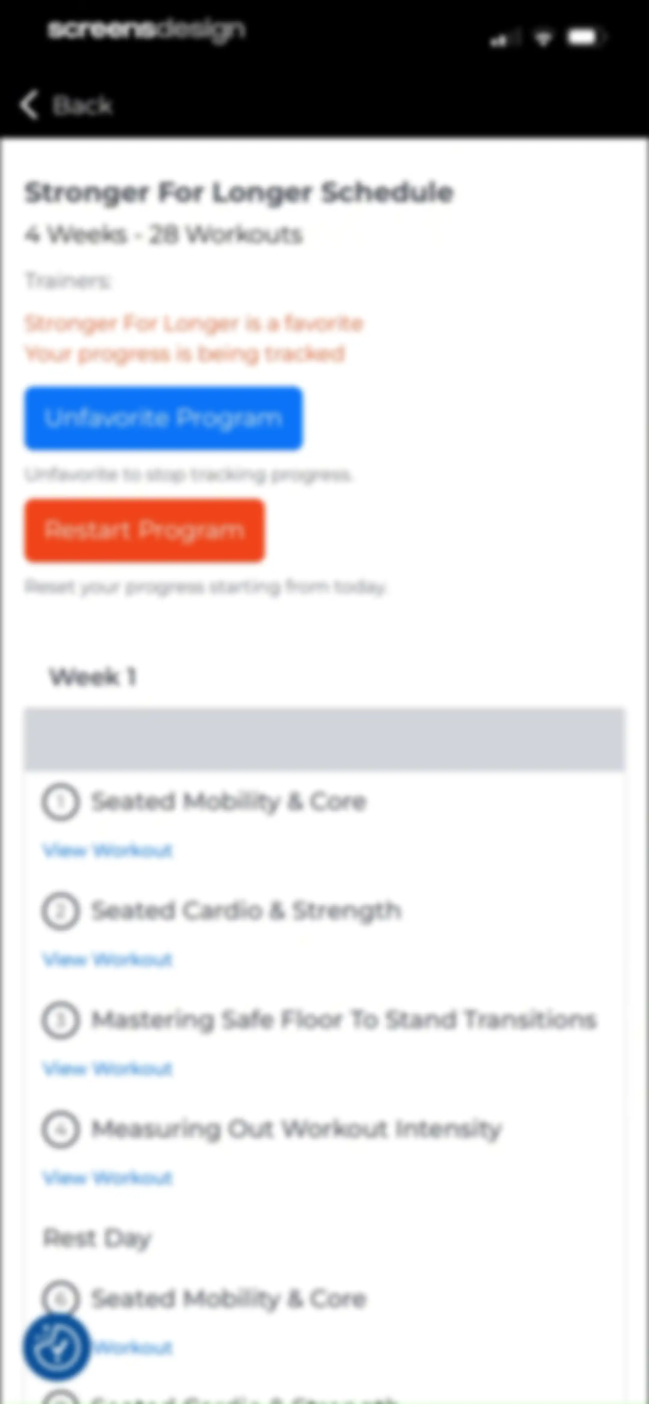 Daily Burn: Home Workouts screen 56