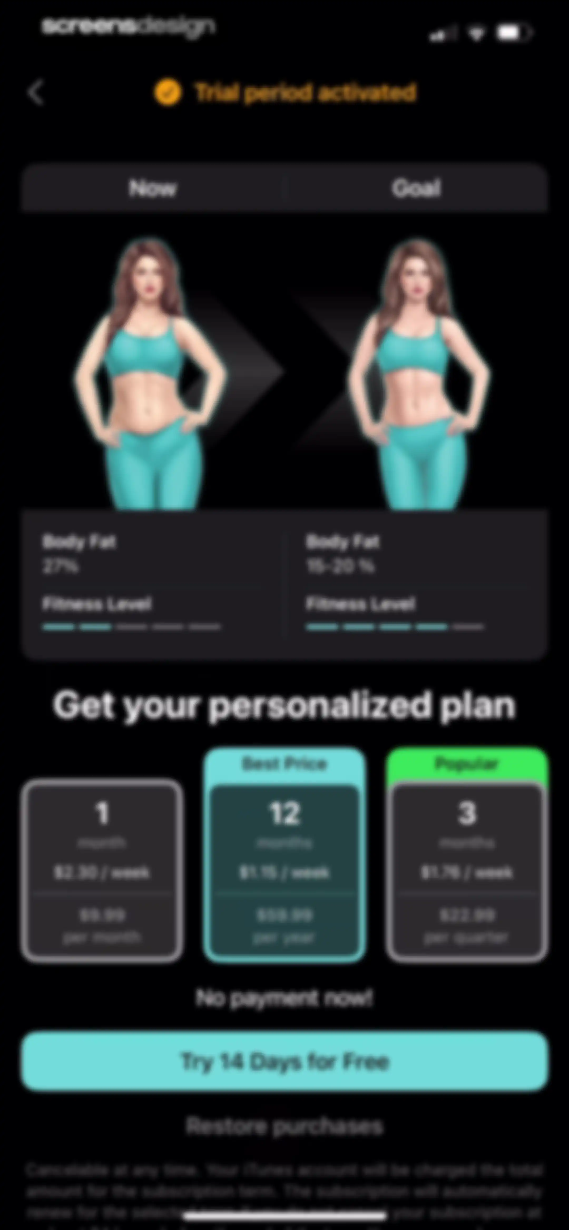 MyFitCoach - Workout Planner screen 45