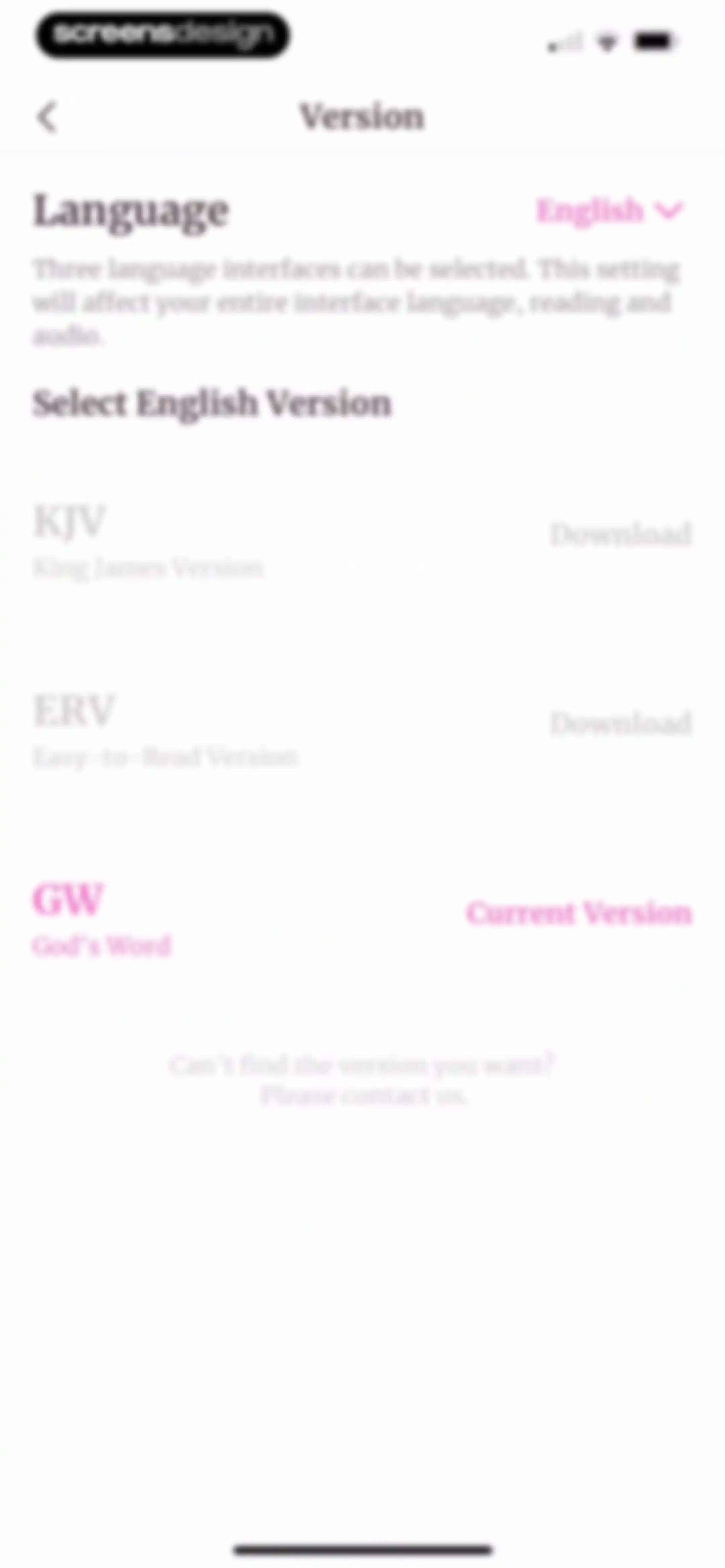 Bible For Women. screen 96