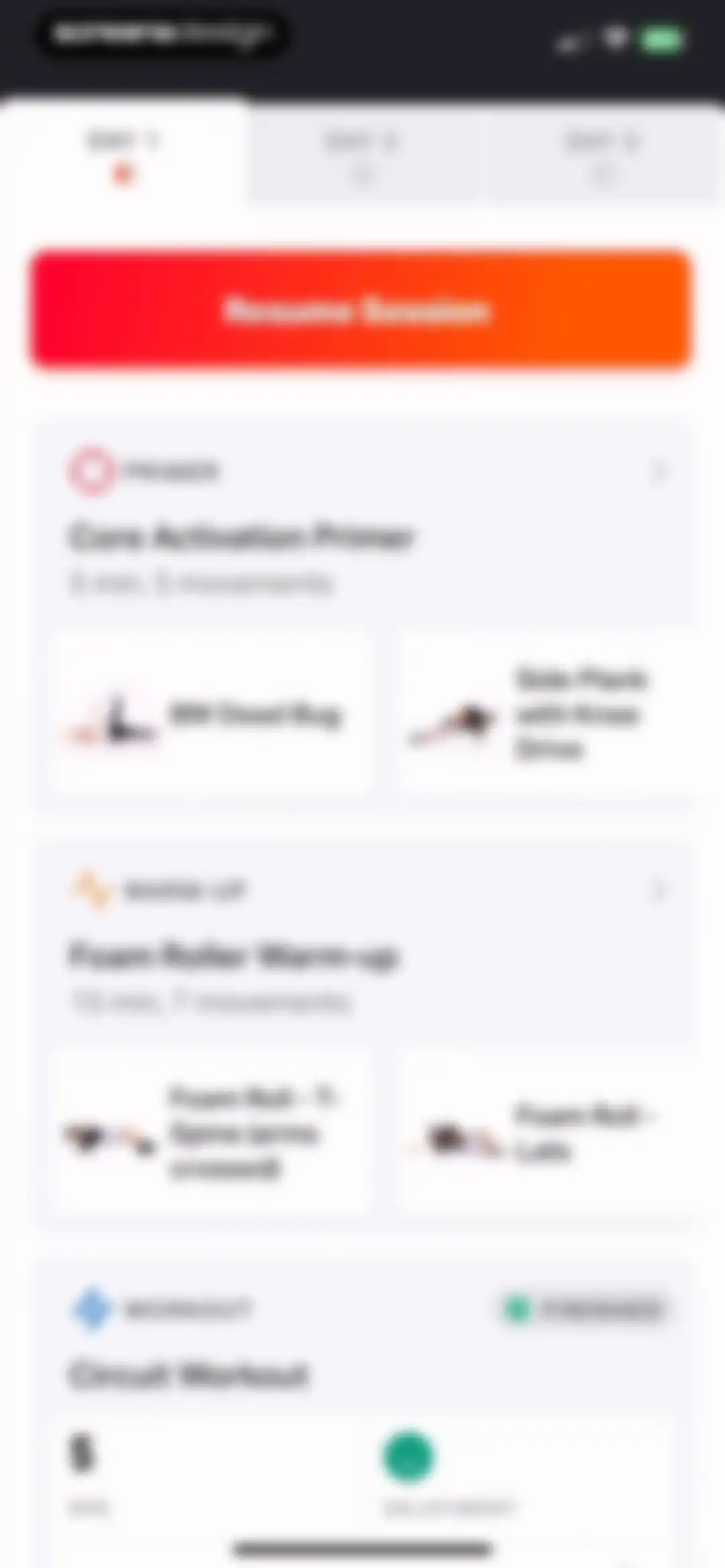 Volt: Gym & Home Workout Plans screen 45