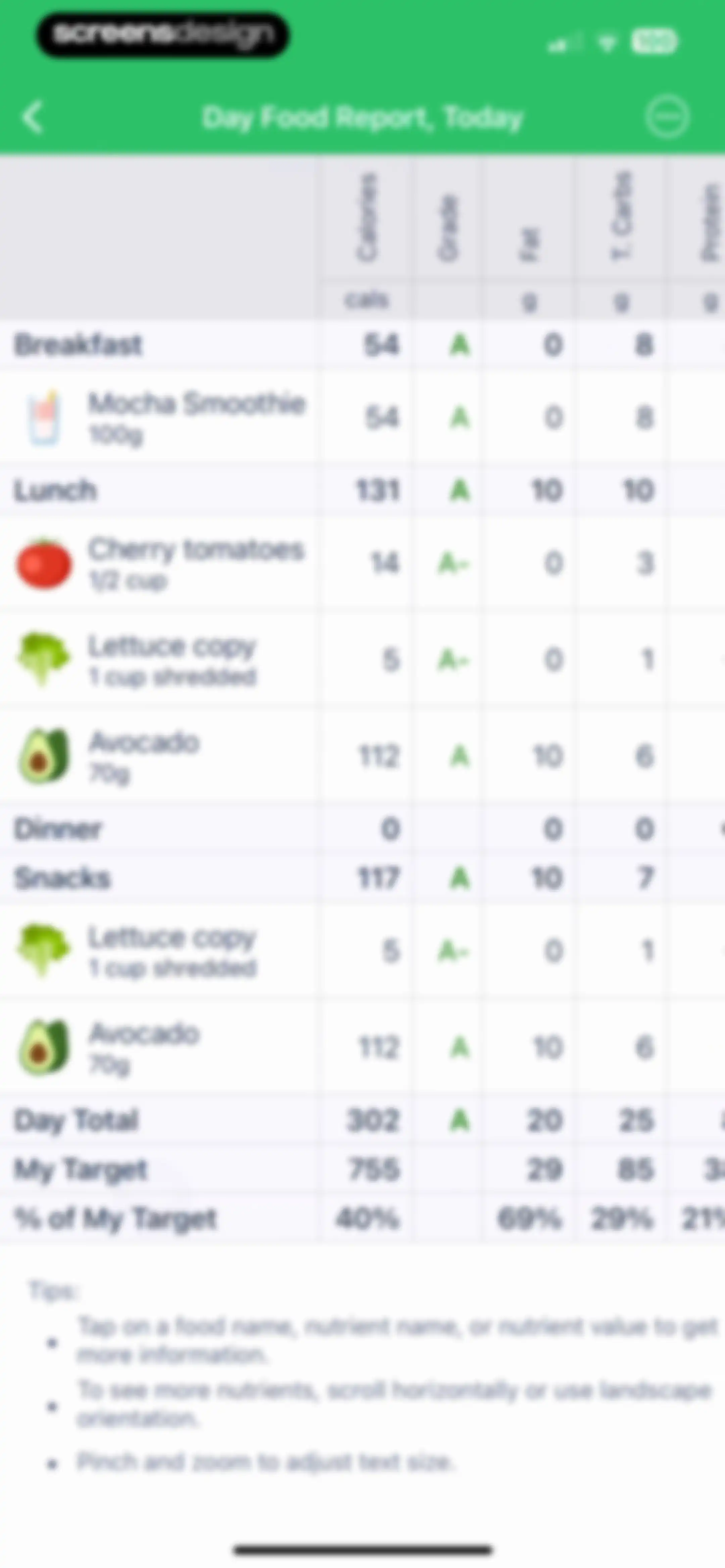 Calorie Counter - MyNetDiary screen 126