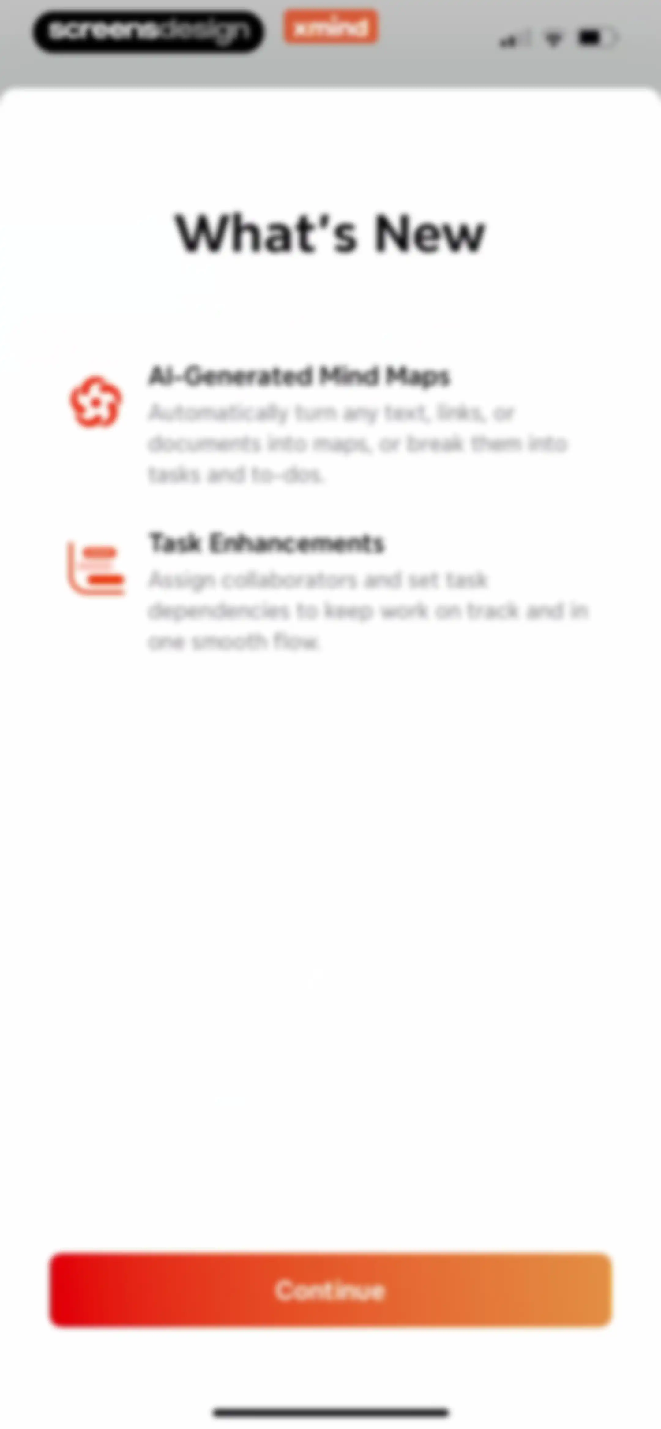 Xmind: AI Mind Map, Brainstorm screen 116