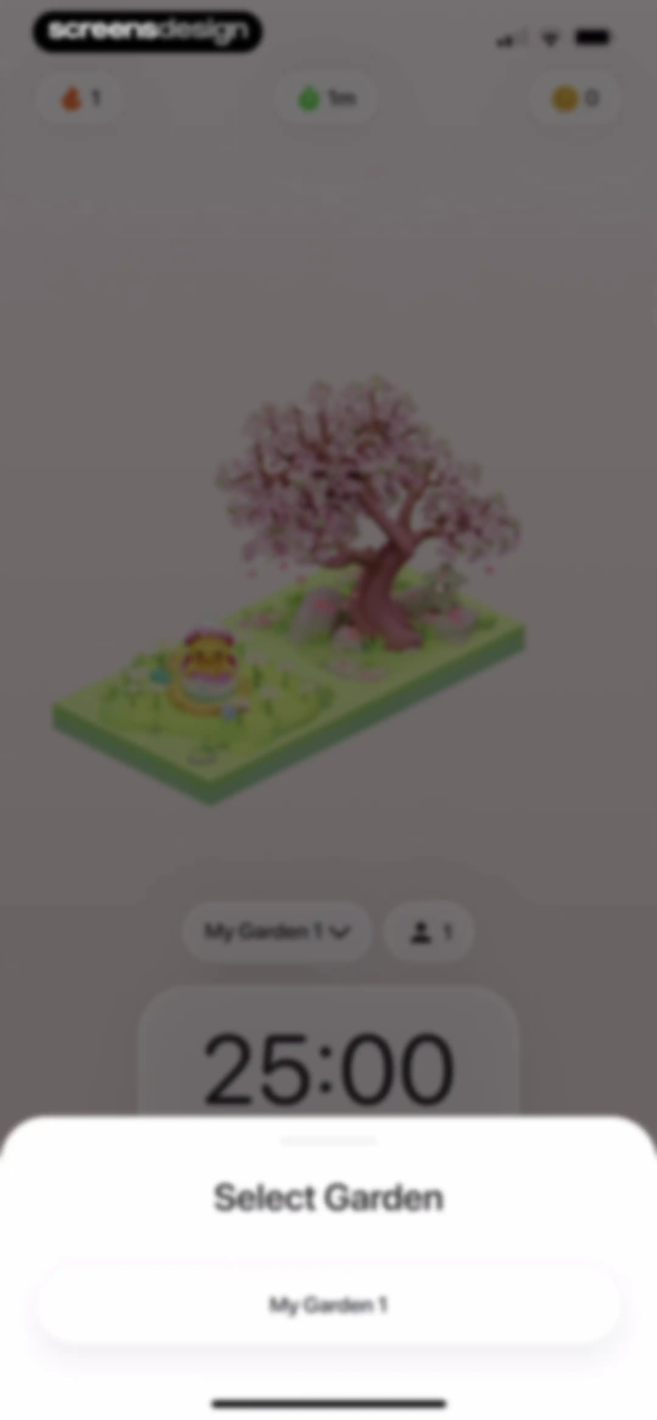 Focus Tree: Timer & Flashcards screen 102