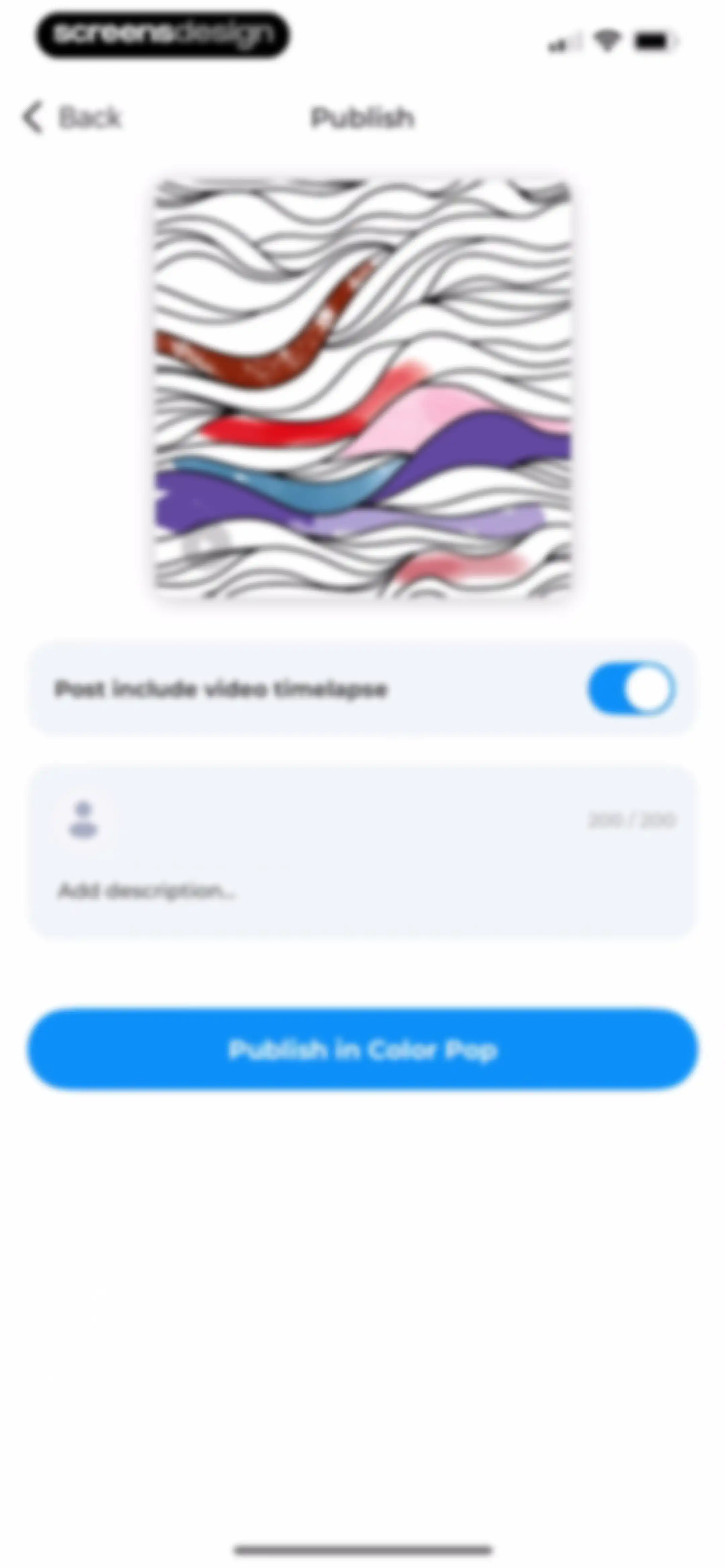 Color Pop: AI Coloring Book screen 76