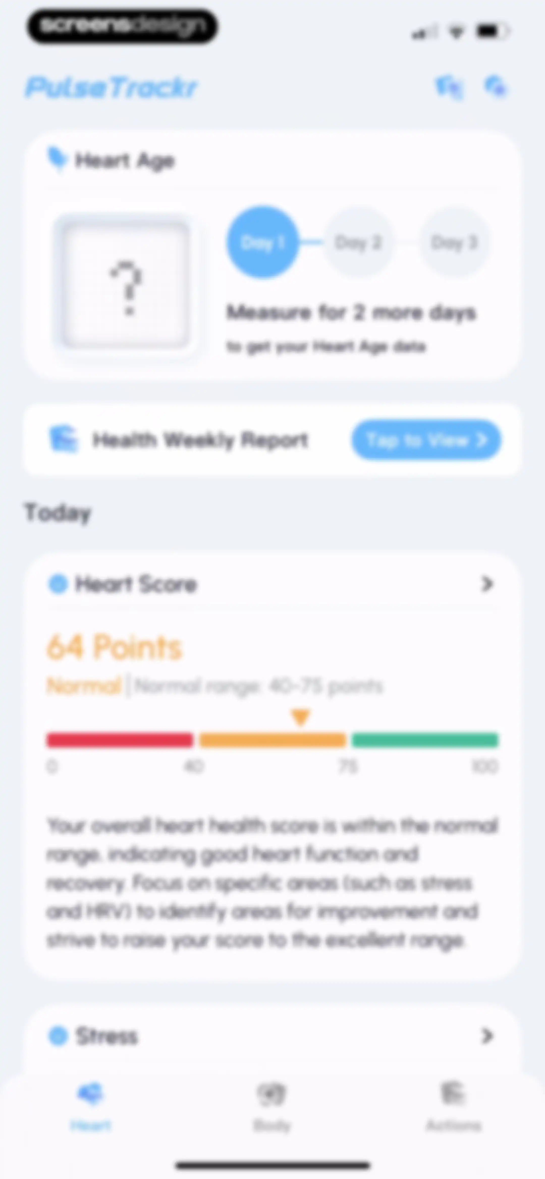 PulseTrackr：Heart Rate & HRV screen 41