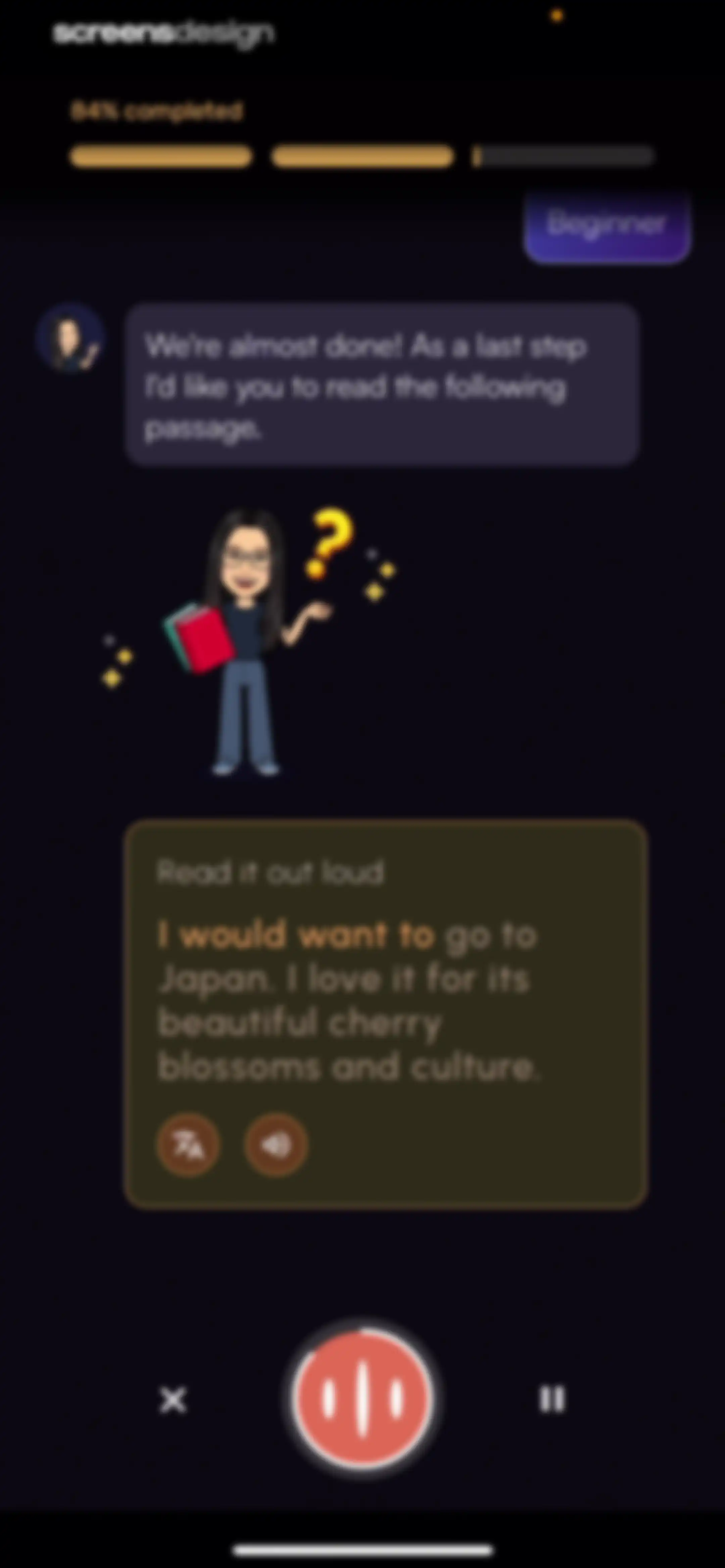 Stimuler- English Speaking App screen 19
