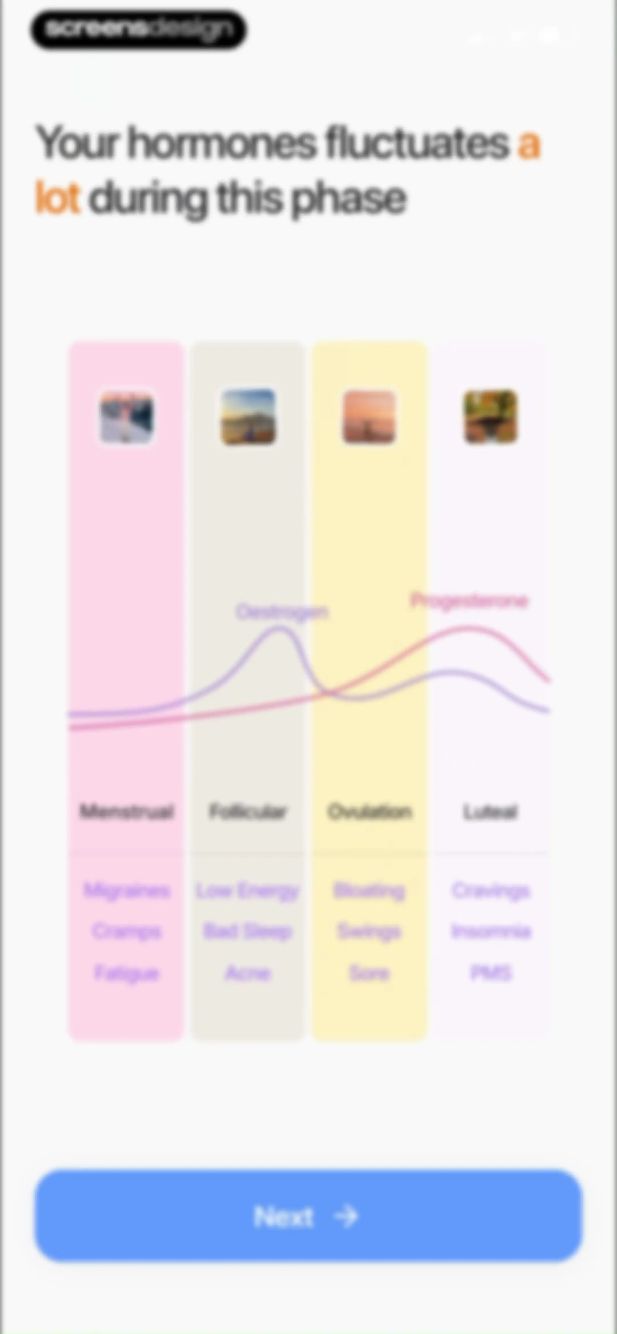 Harmony: Cycle Syncing, Period screen 12