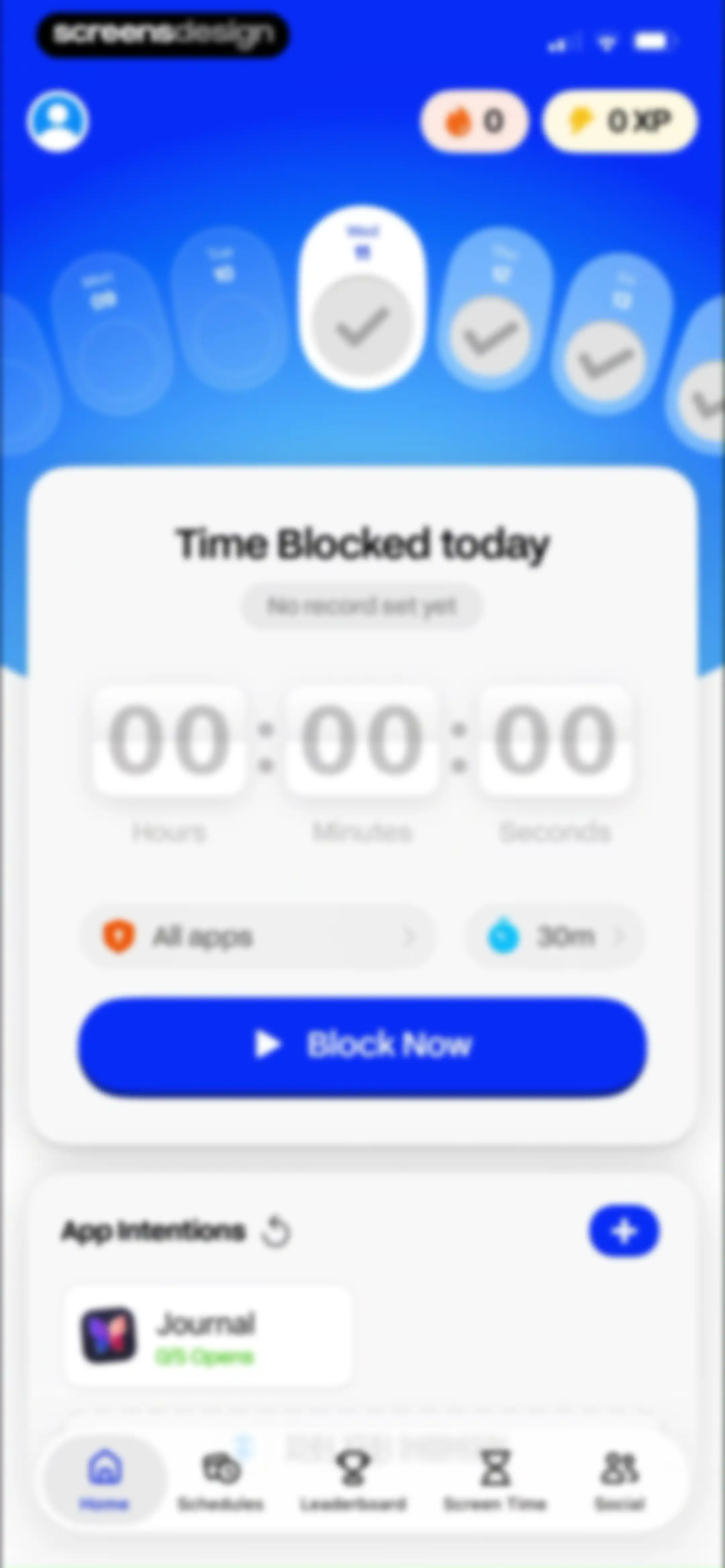 BePresent: Screen Time Control screen 55