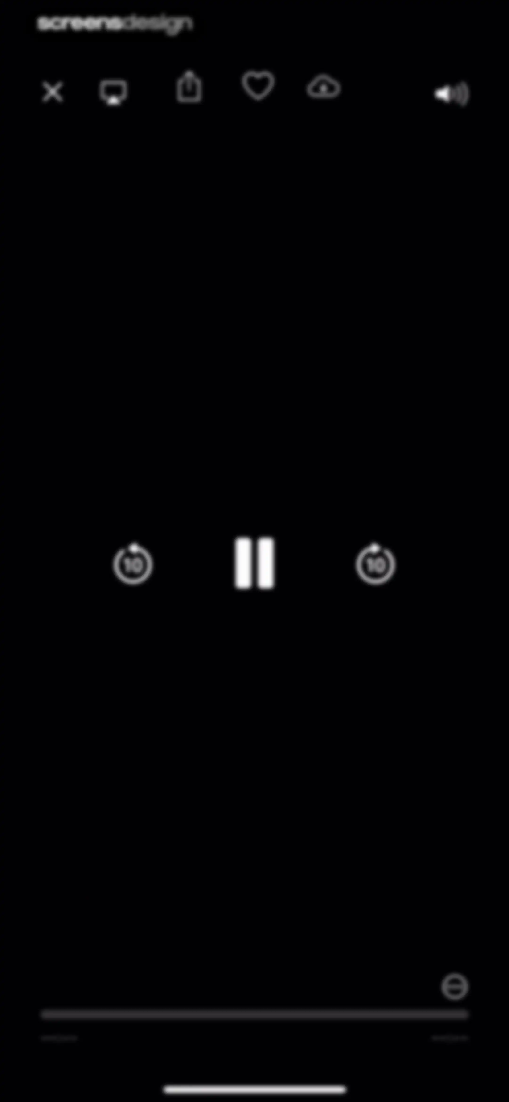 Calm screen 22