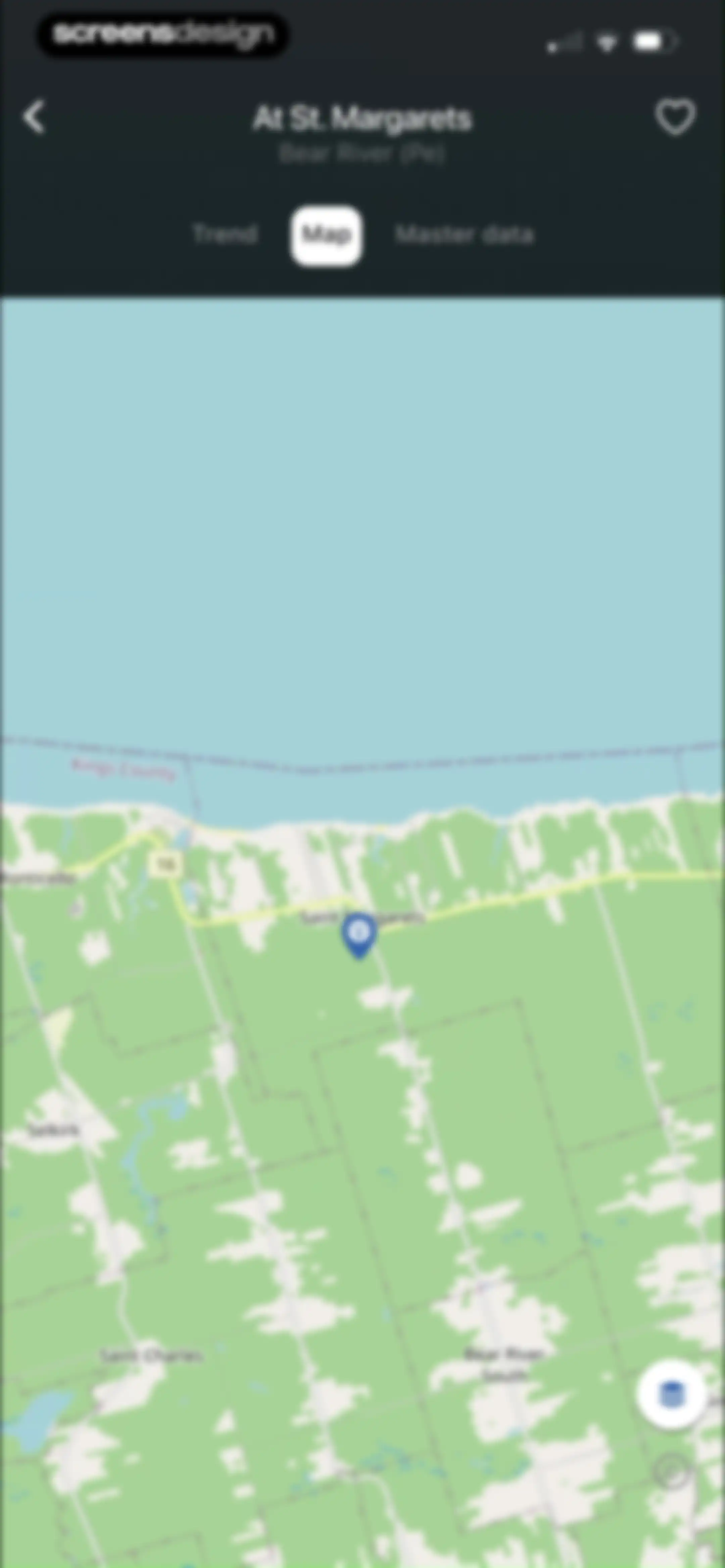 RiverApp - River levels screen 15
