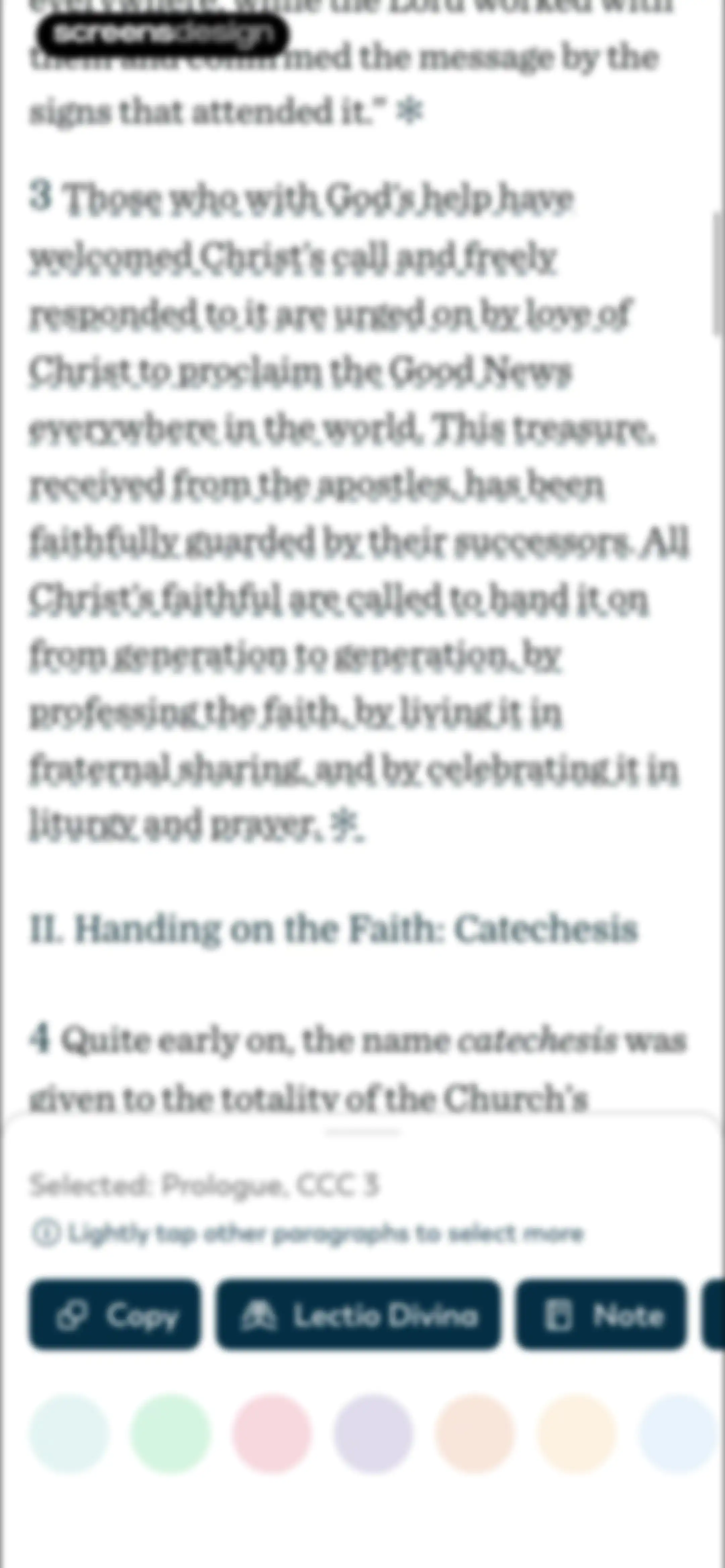 Ascension: Catholic Bible screen 102