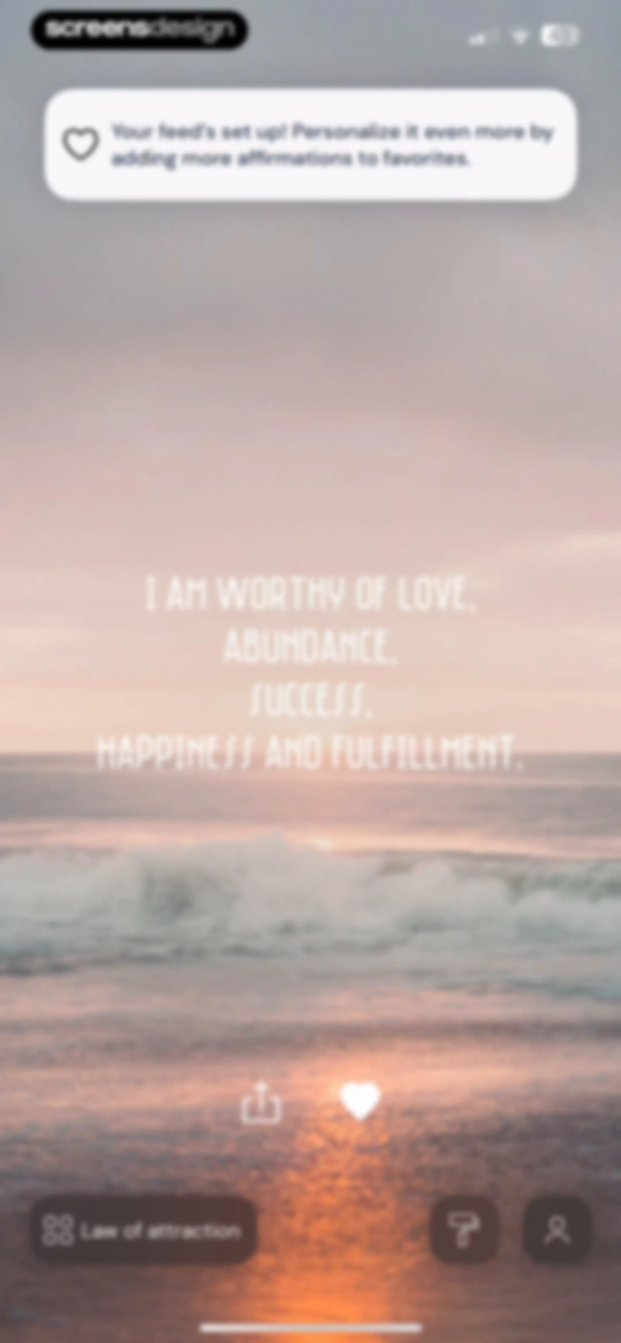 I am - Daily Affirmations screen 63