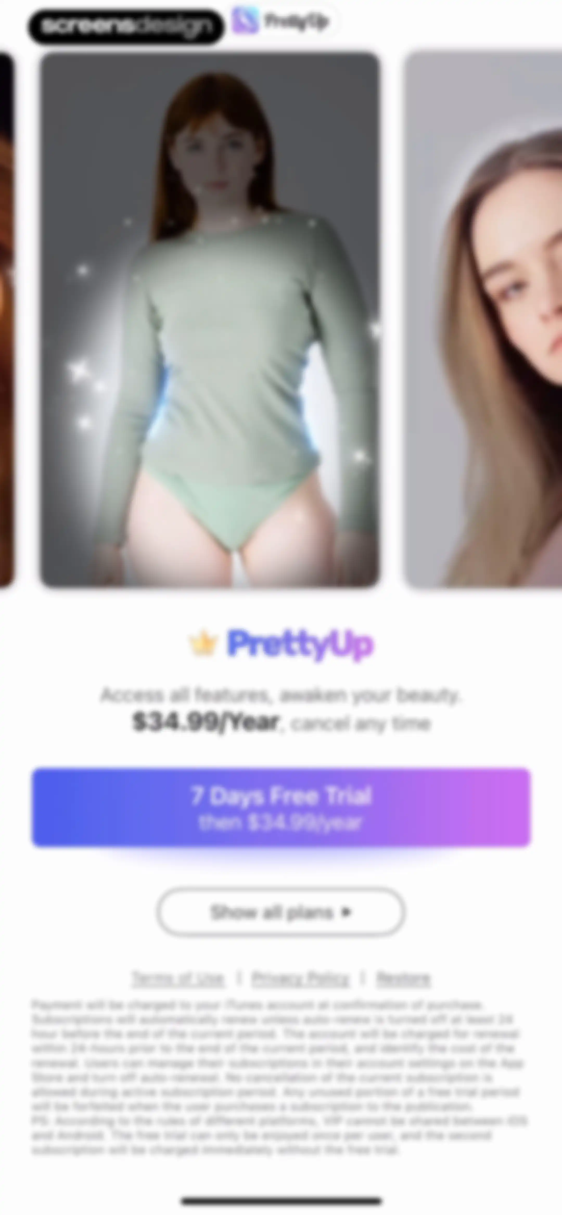 PrettyUp - Body Editor Video screen 11