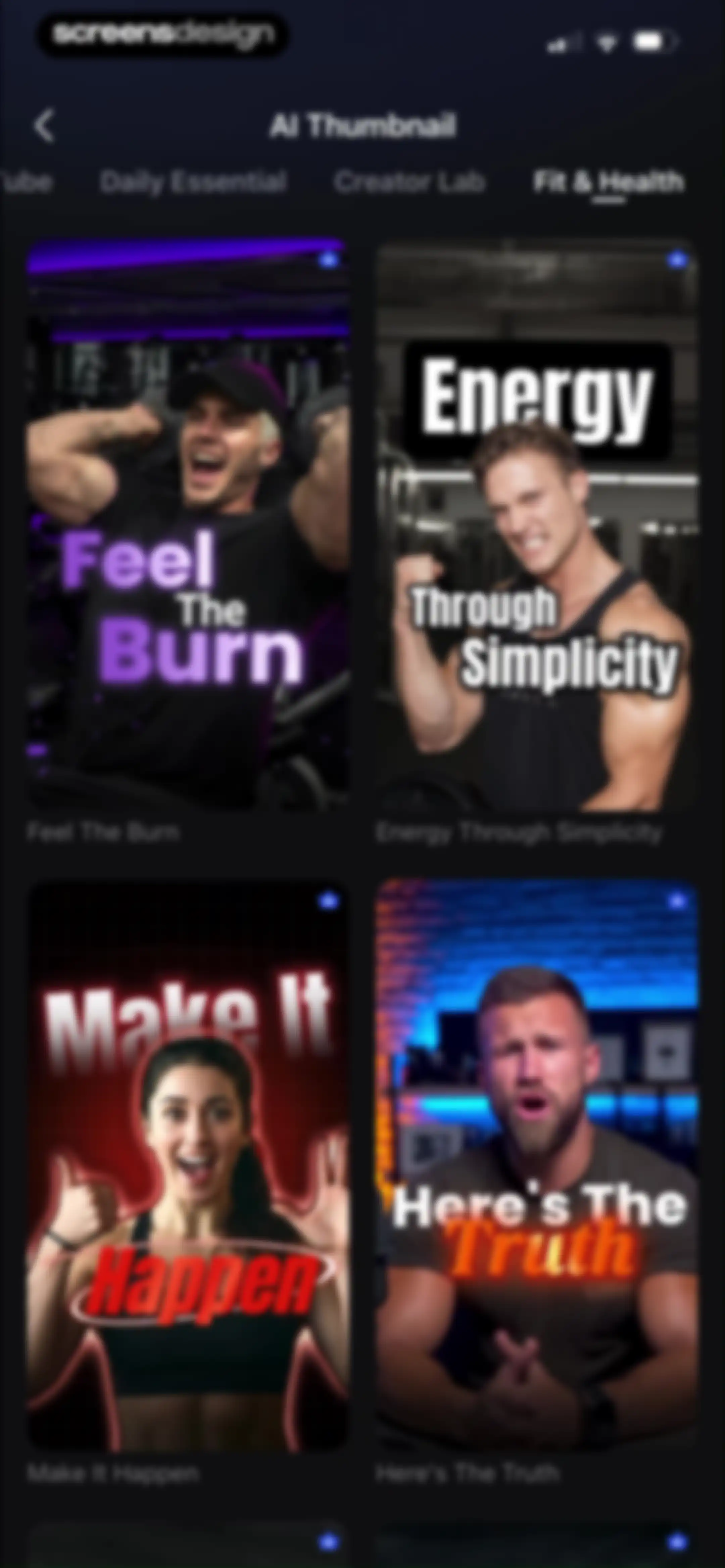 Vmake Labs: create viral video screen 141