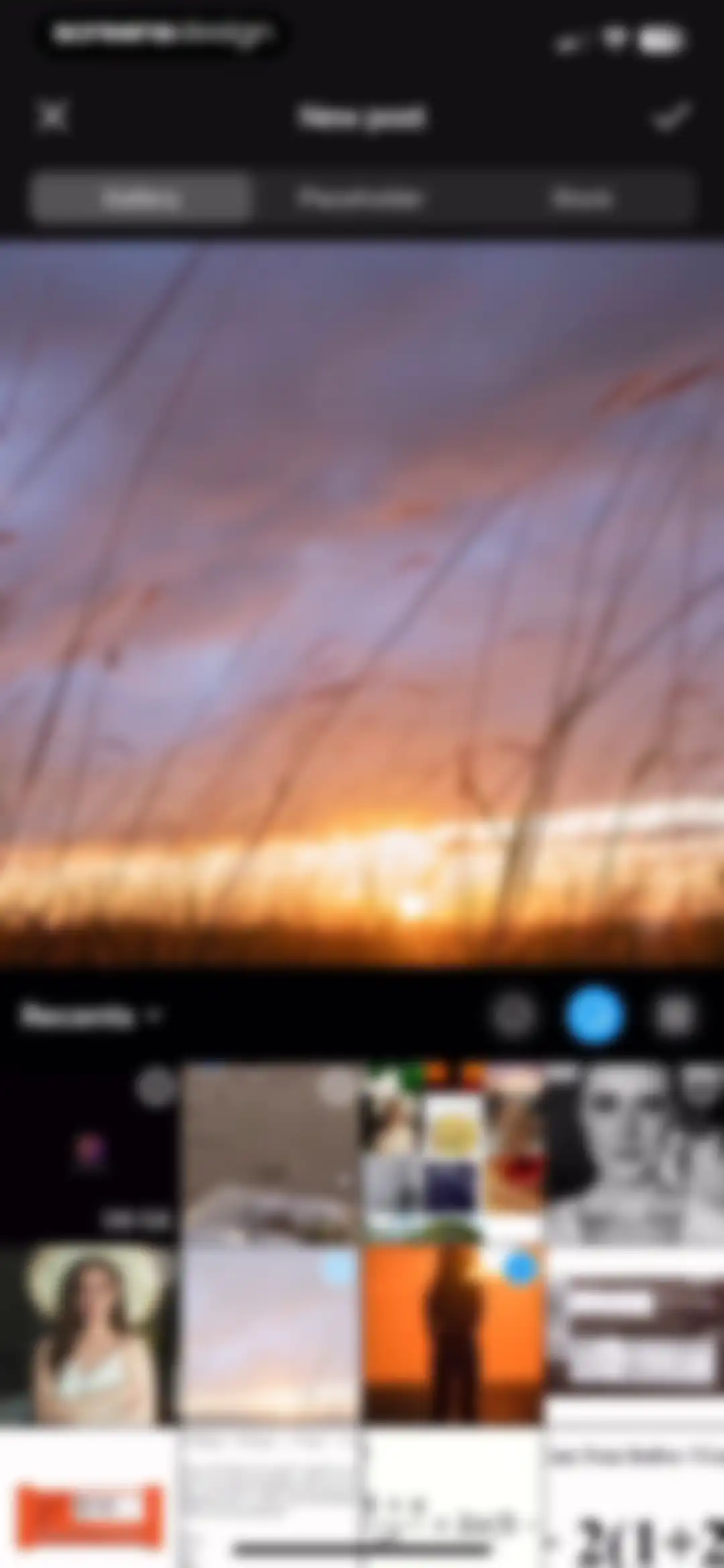 My Feed・Grid Preview & Planner screen 19