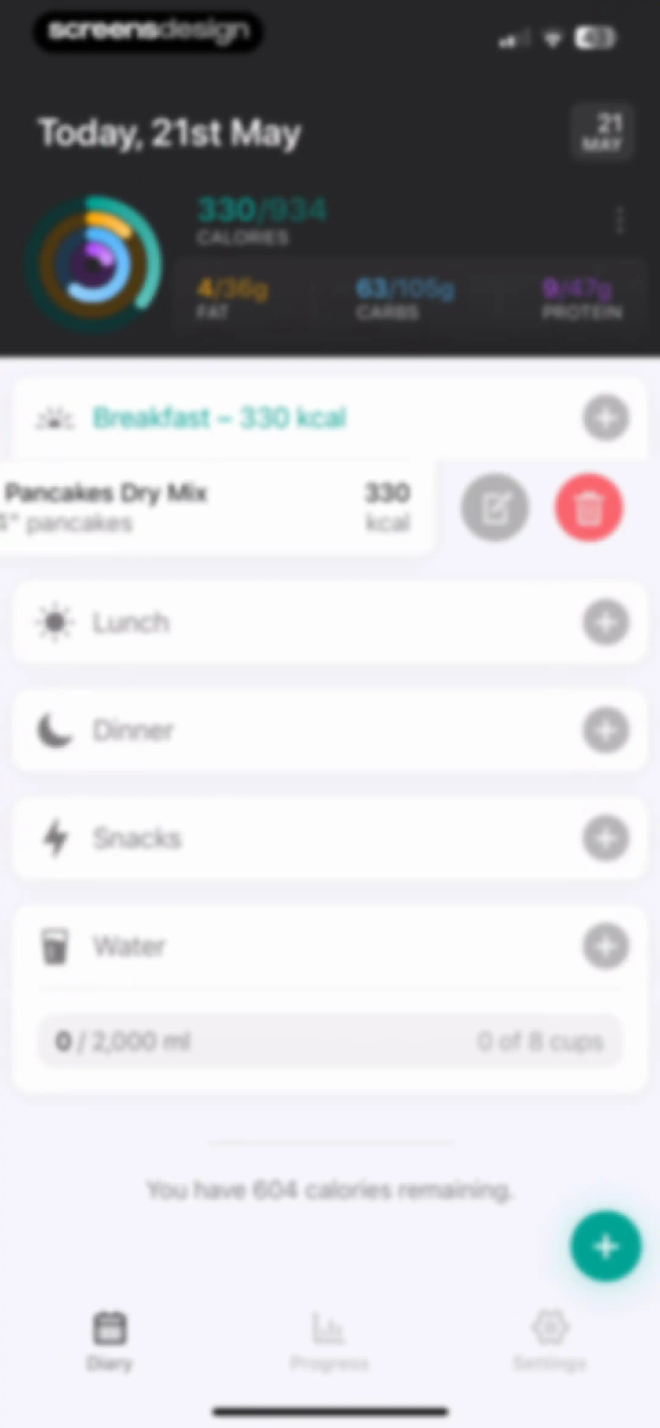Diet & Food Tracker: EatWell screen 41