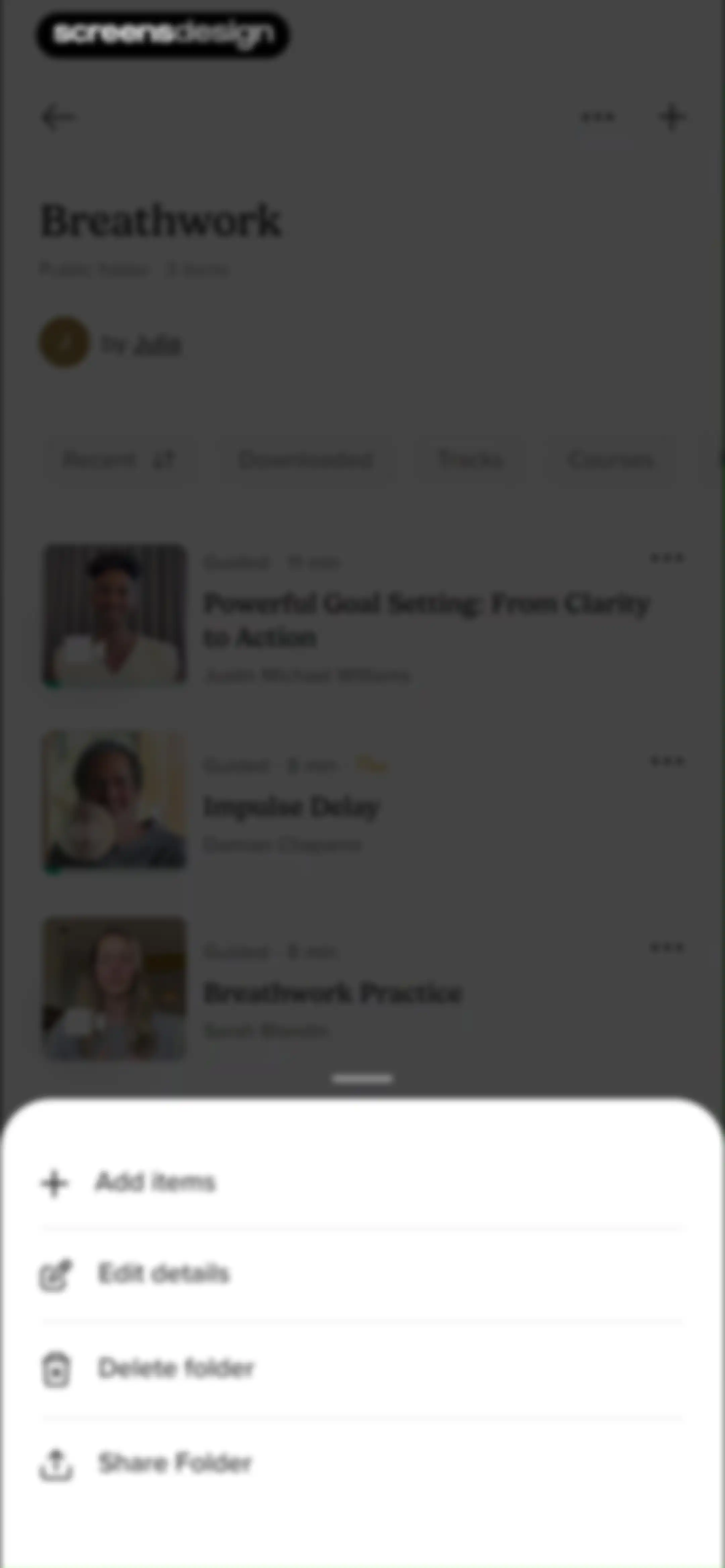 Insight Timer: Meditate, Sleep screen 207